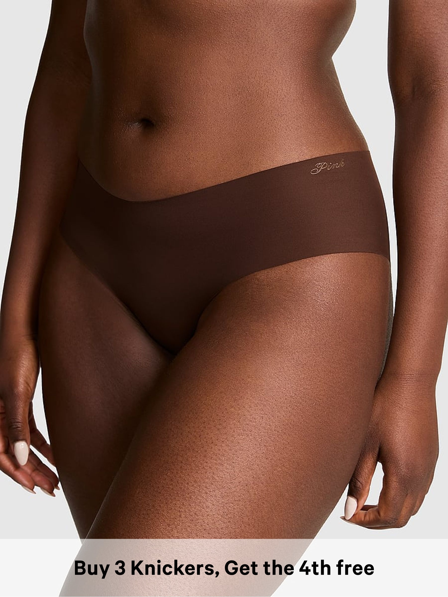 Ganache Nude - G-string No Show Knickers