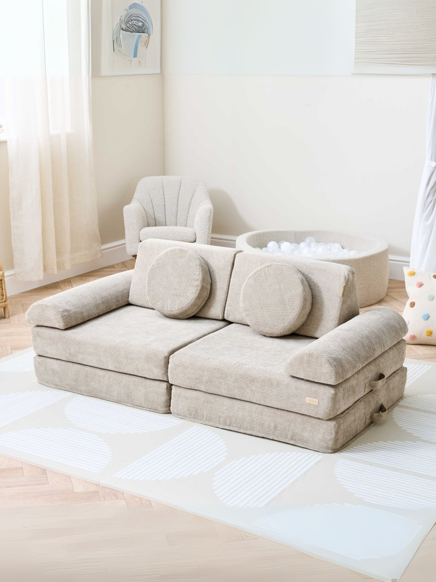 Tutti Bambini Mushroom Playrama Montessori Kids Play Sofa (Y29668) | £299