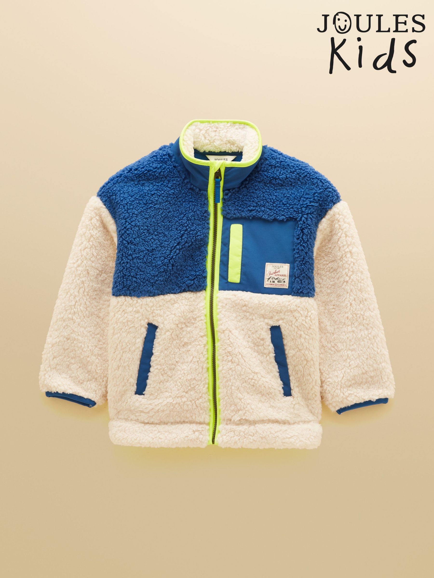 Cream - Zip Through Fleece