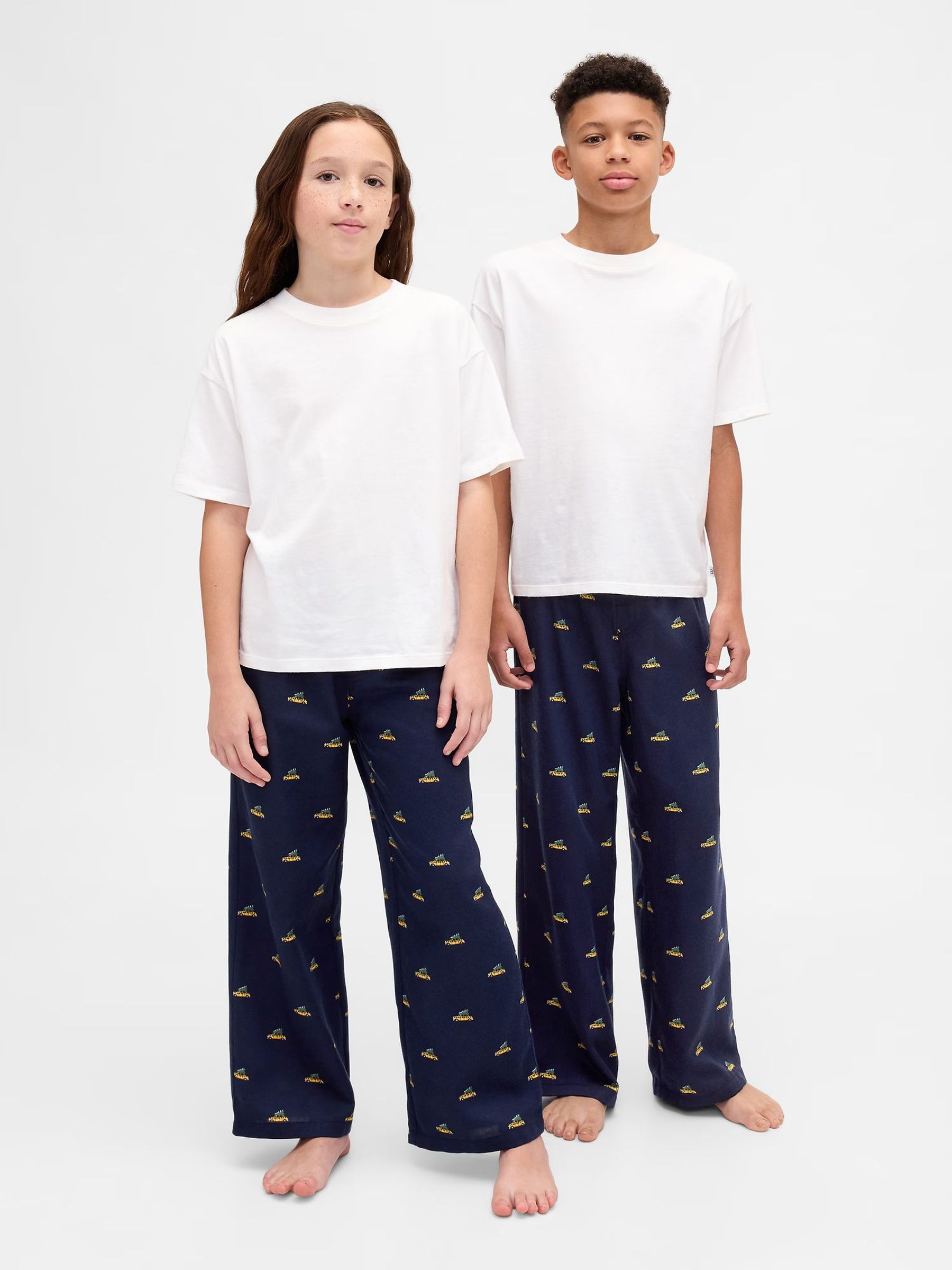 Navy Matching Family Flannel Pyjama Bottoms (Y31826) | £18