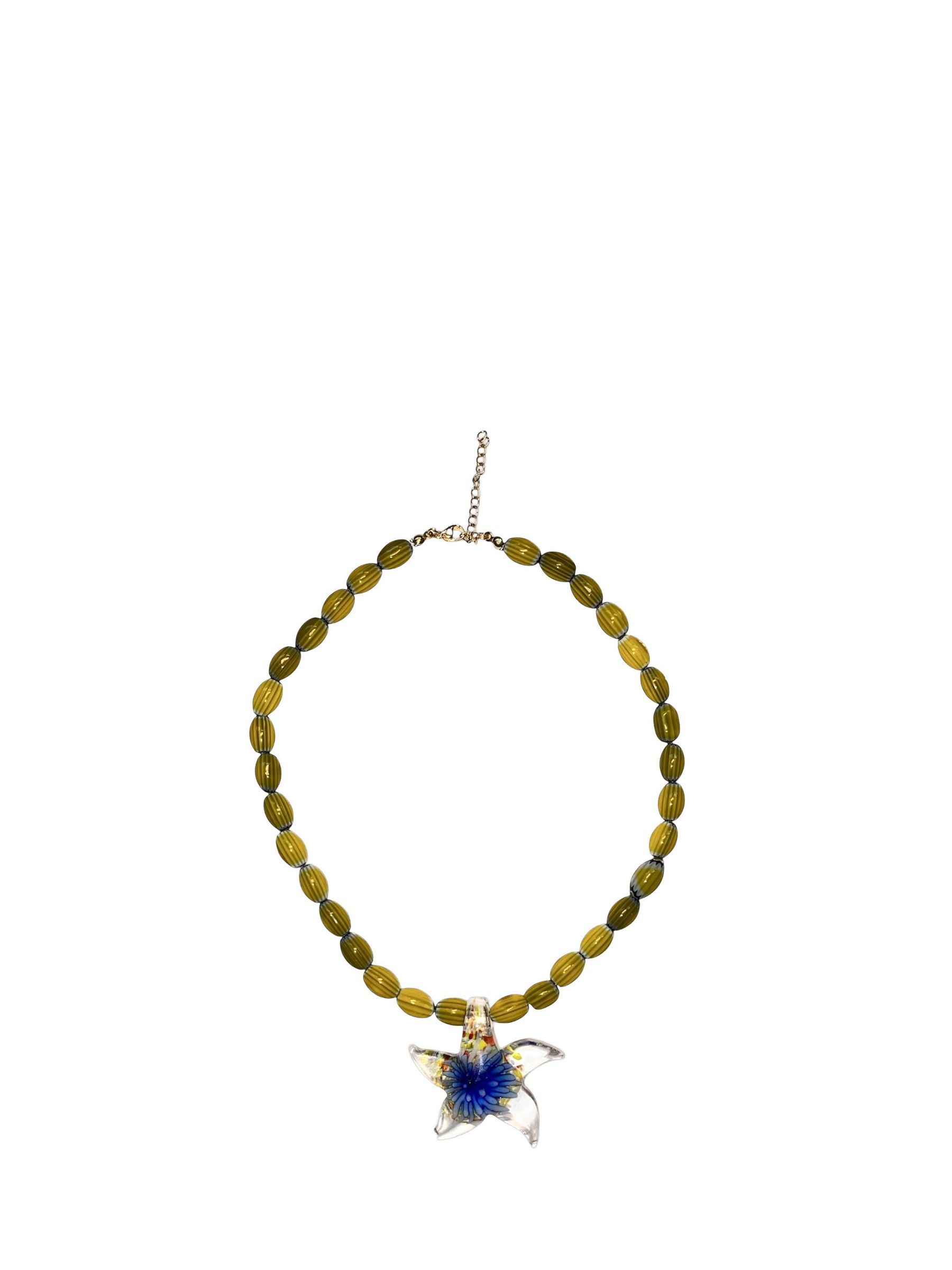 Minerva Yellow Nodosus Necklace (Y33147) | £89