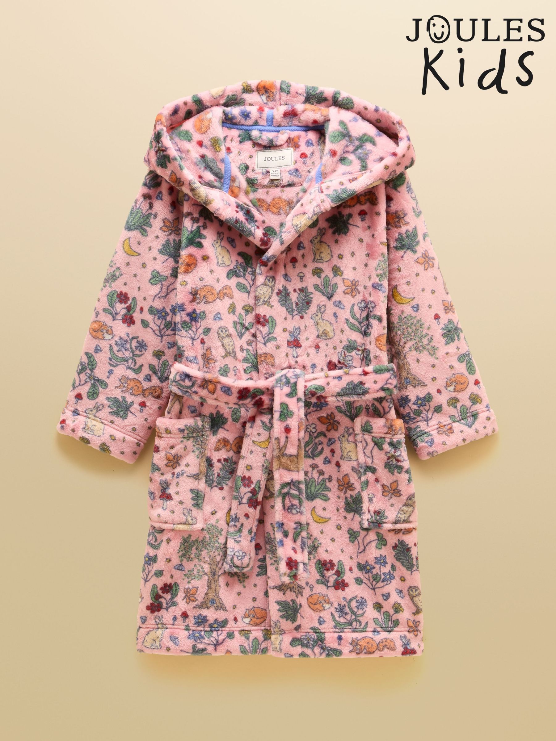 Pink Woodland - Dressing Gown