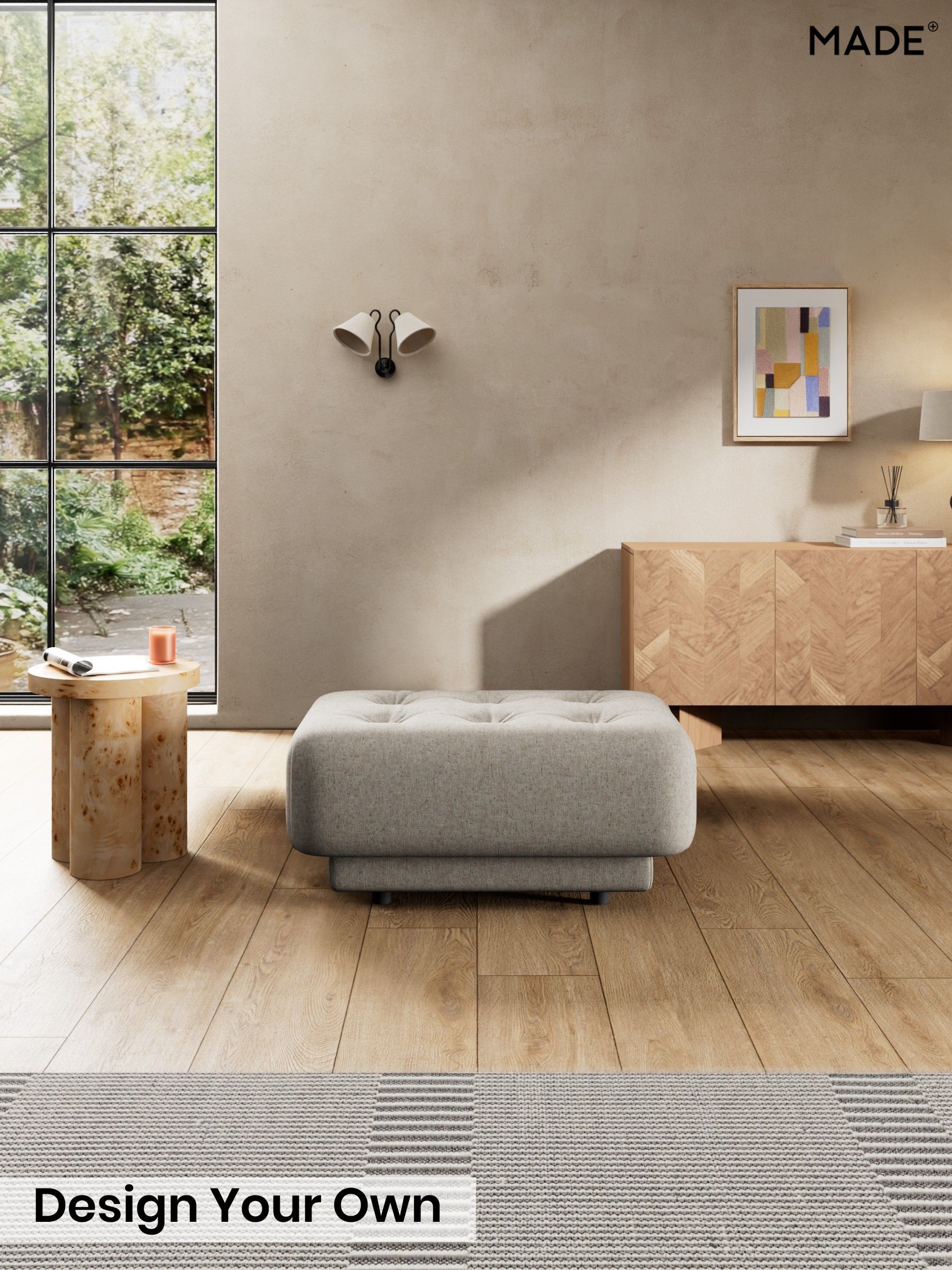 Woven Fleck/Natural - Flint By Made