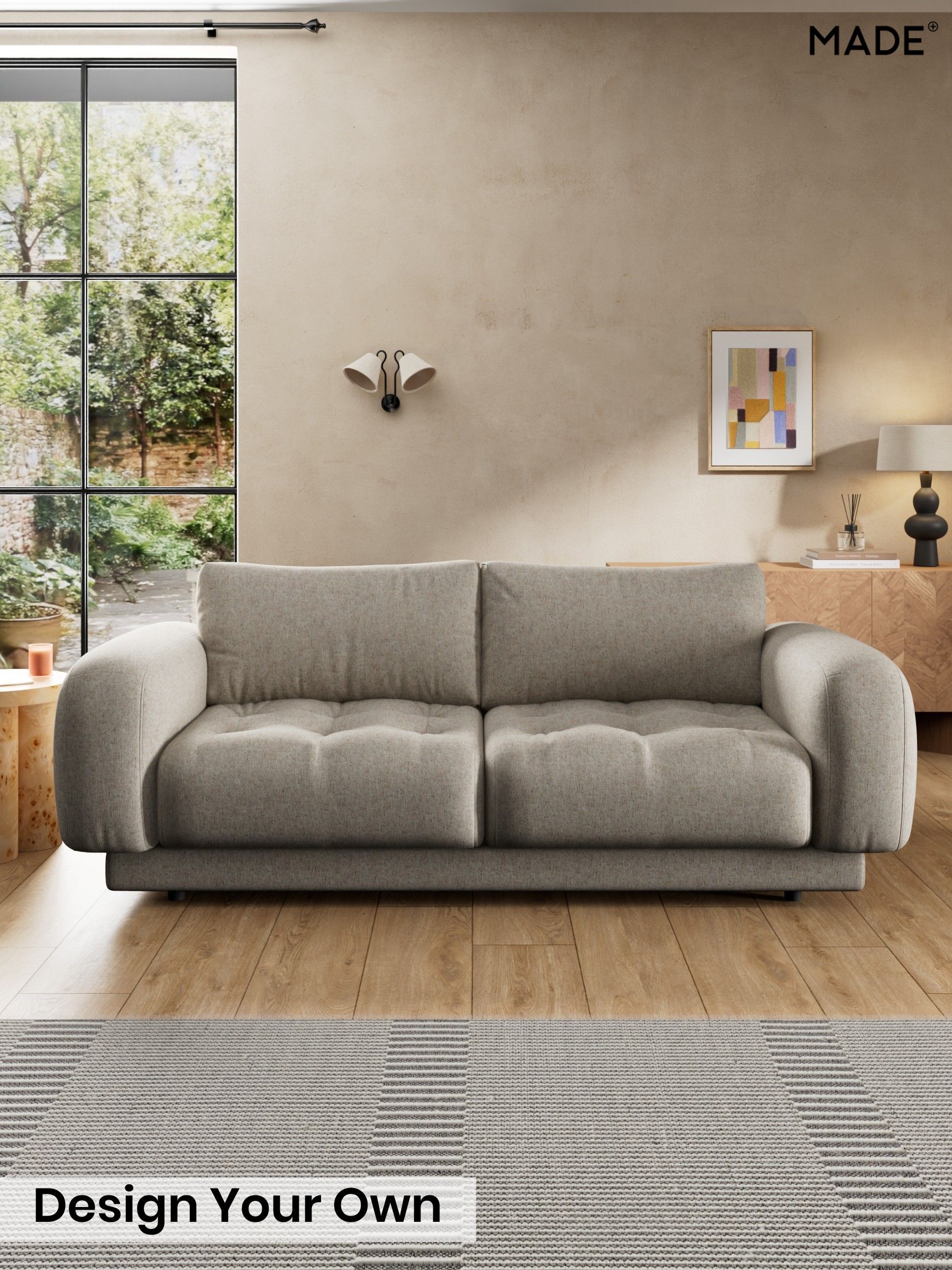 Woven Fleck/Natural - Flint By Made