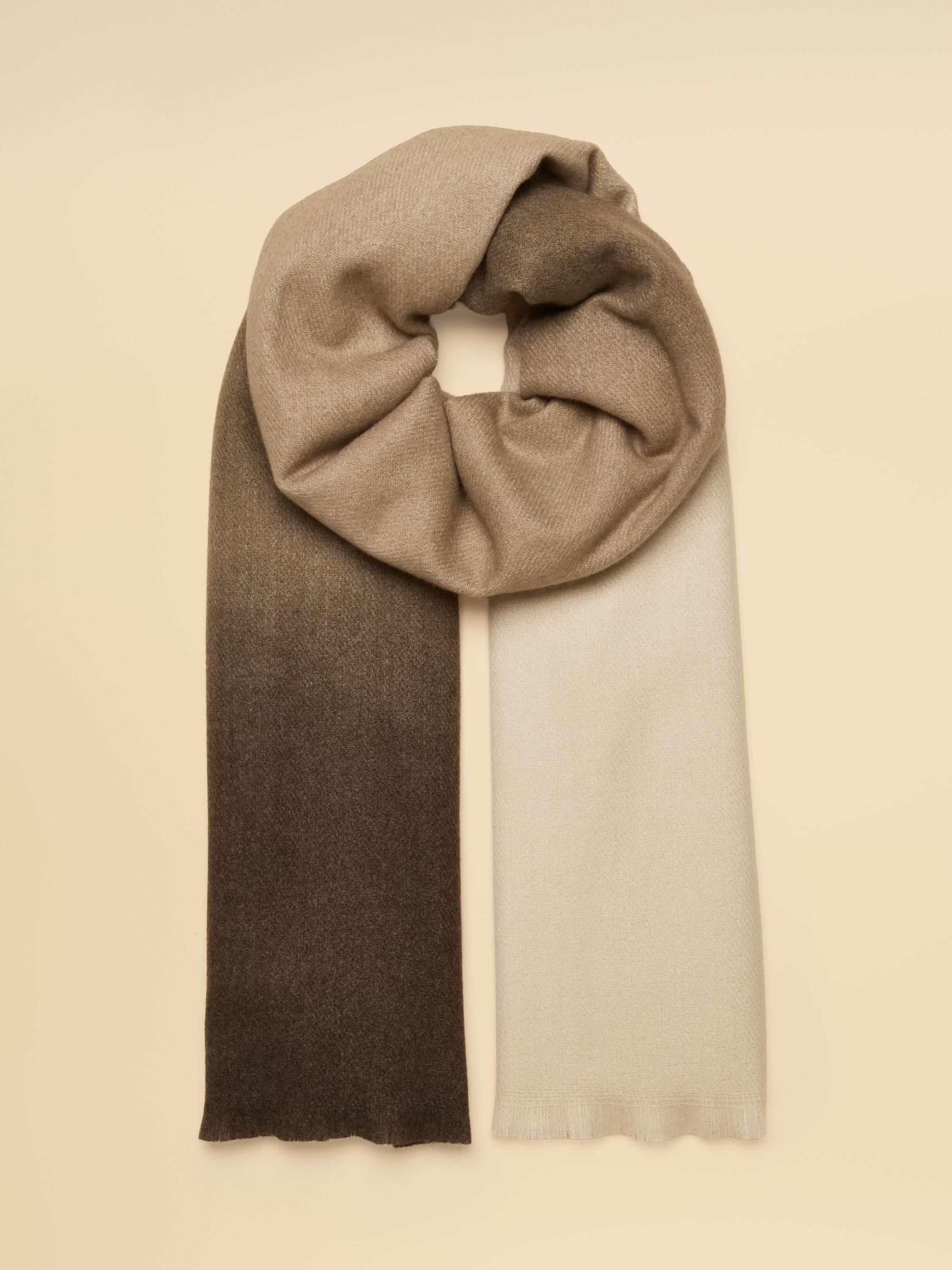 Brown - Ombre Scarf