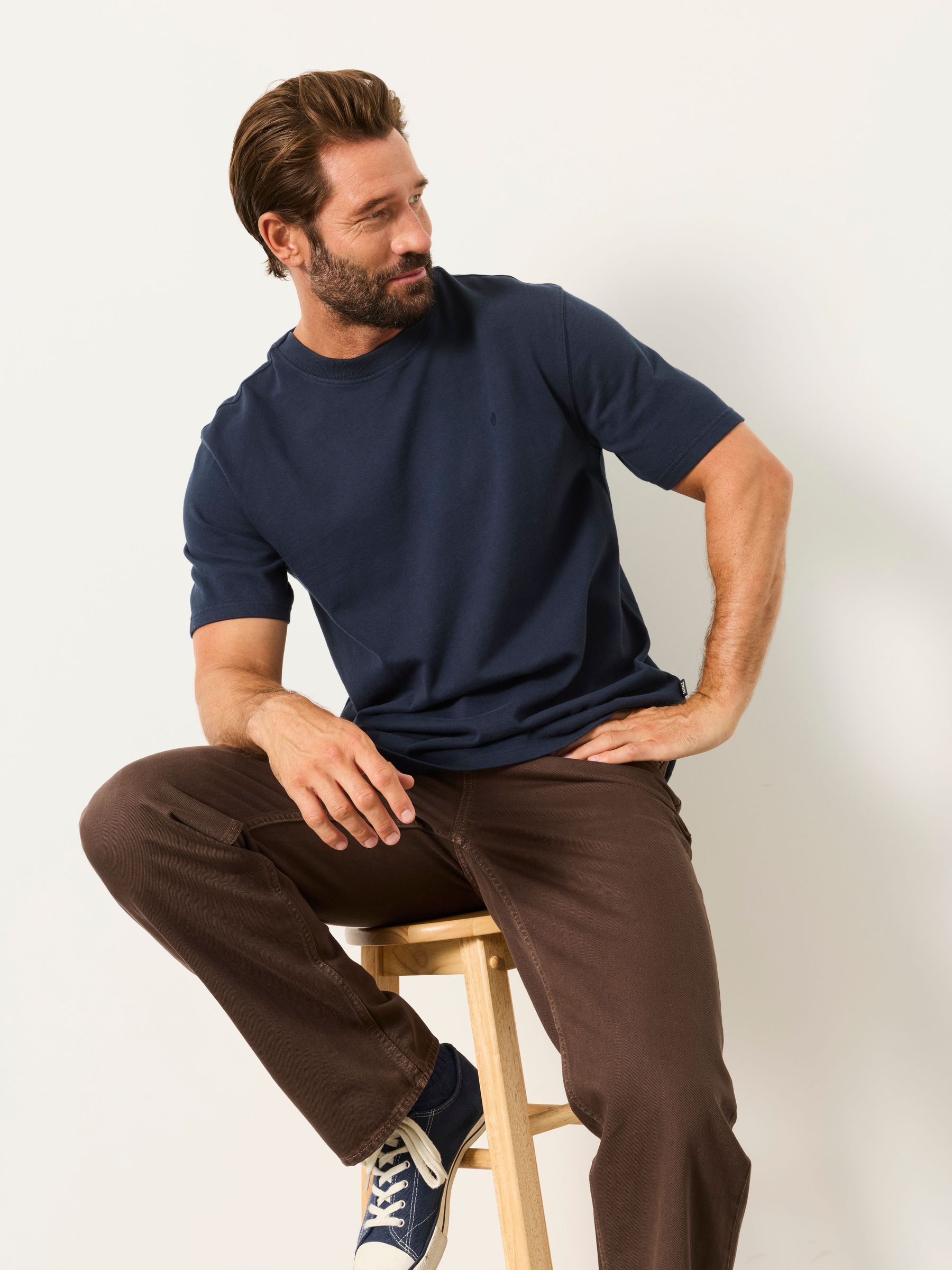 Navy - Regular Alton Short Sleeve T-shirt