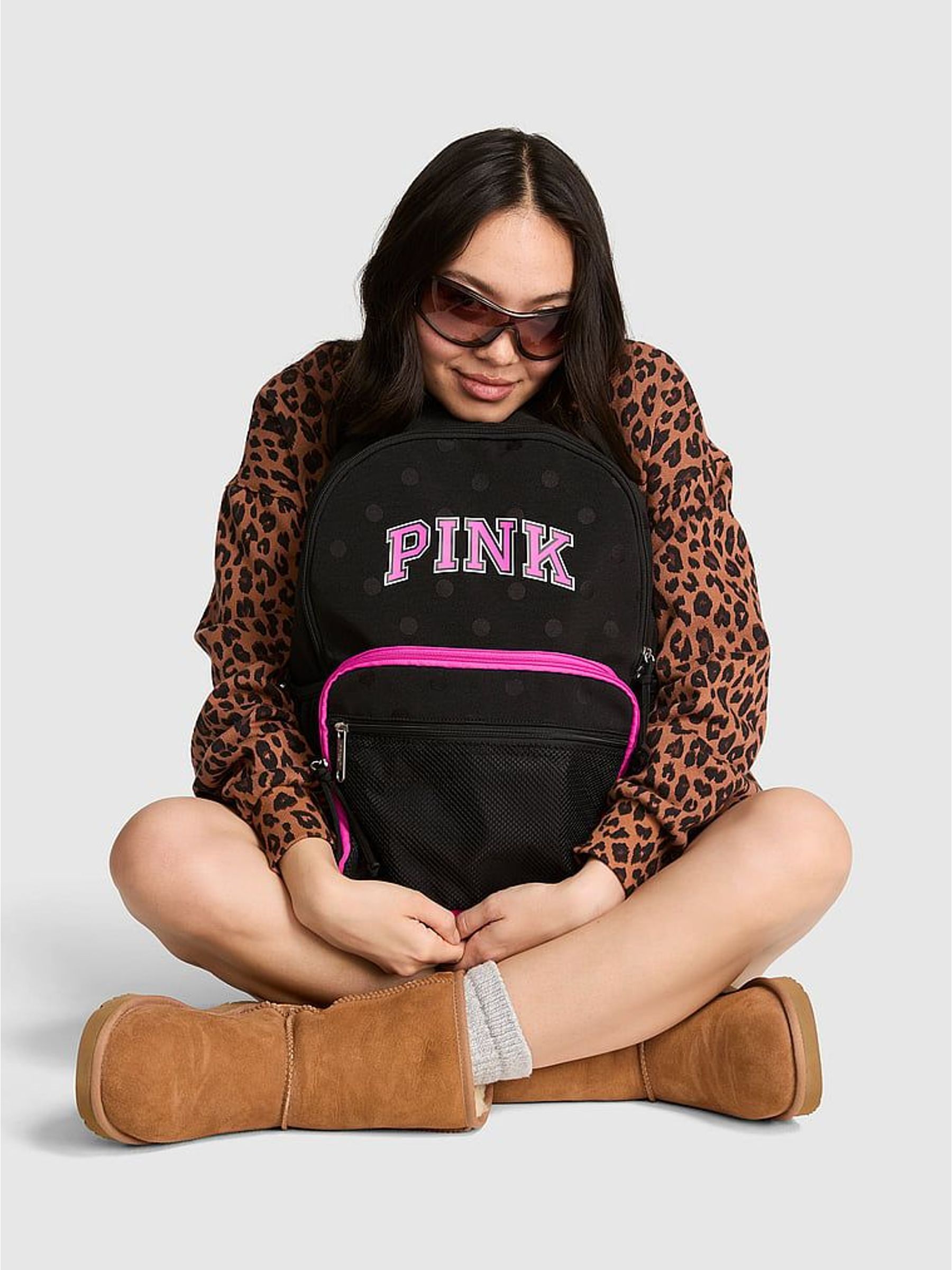 Black Polka Dot - Backpack