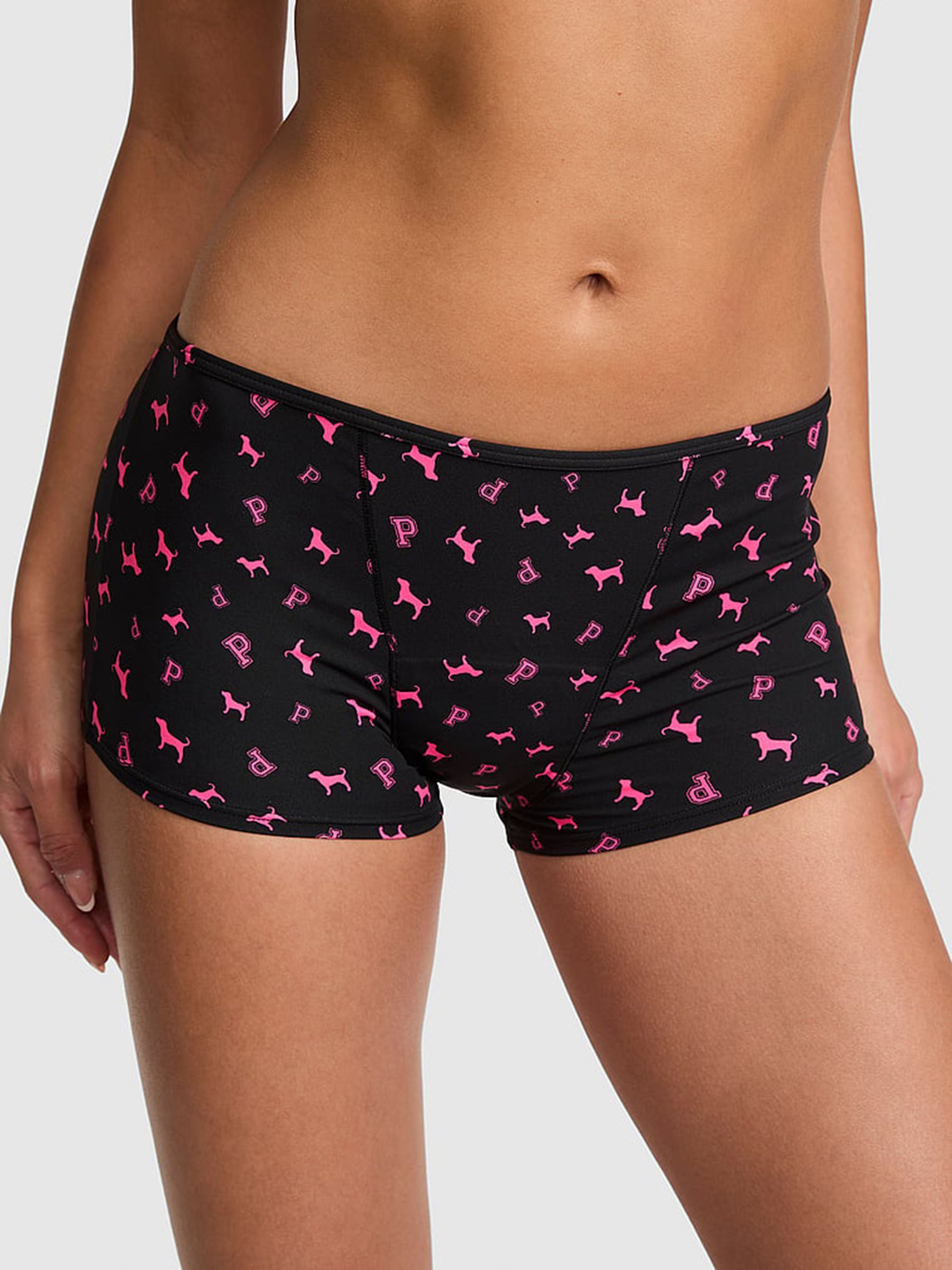 Black - Boyshort Period Knickers