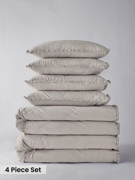 The Set 2 Pack Frill Bed Set