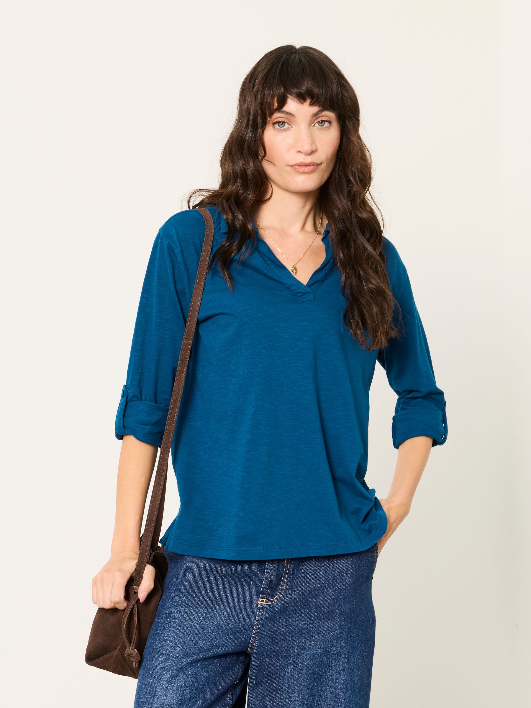 Indigo Blue - Jersey Shirt