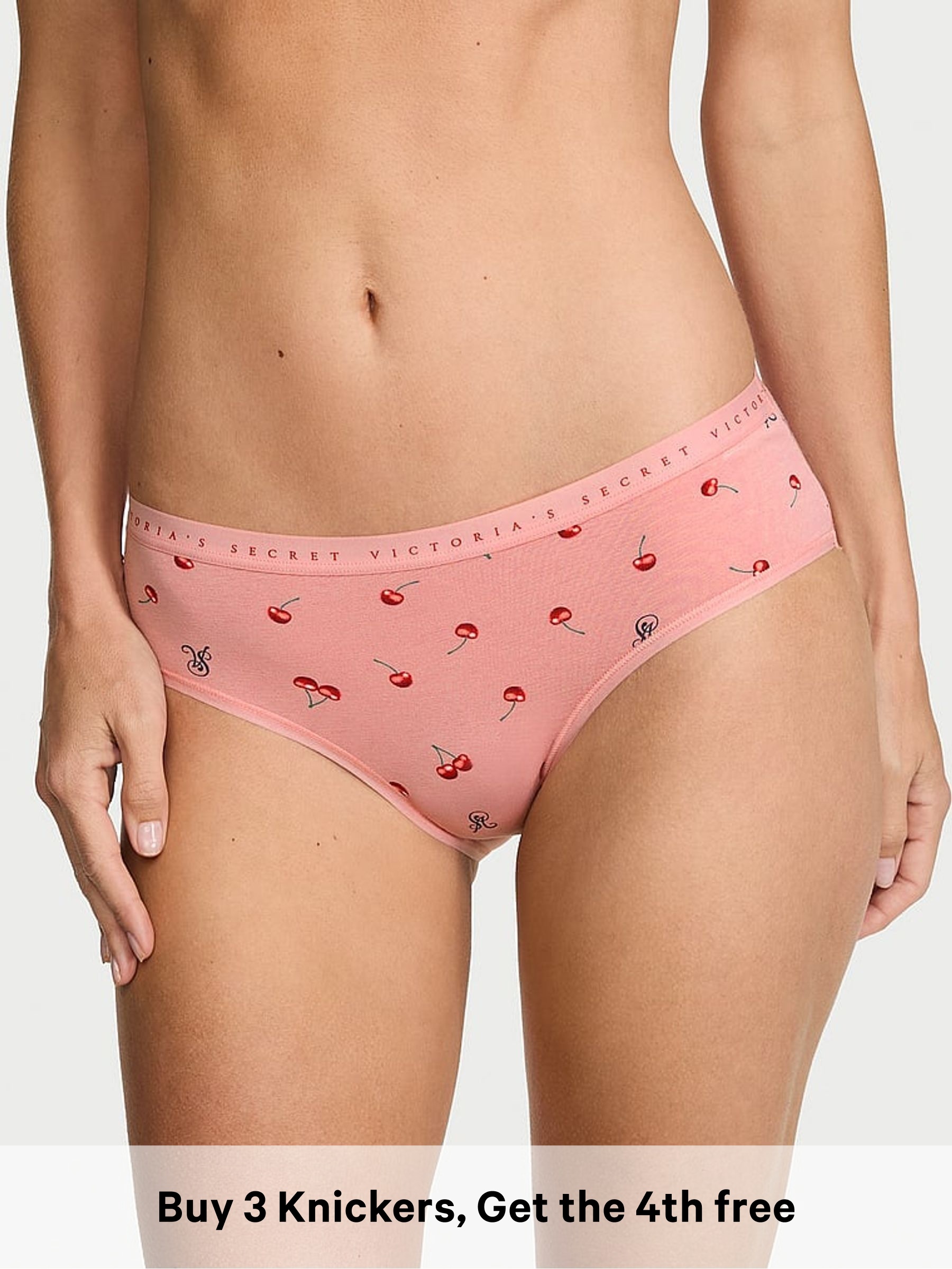 Pink Cherries - Hipster Knickers