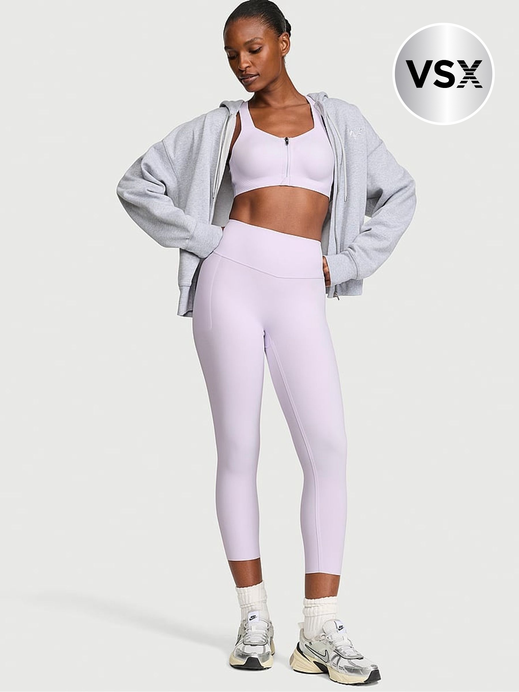 Purple Whisper - Elevate™ Capri Leggings