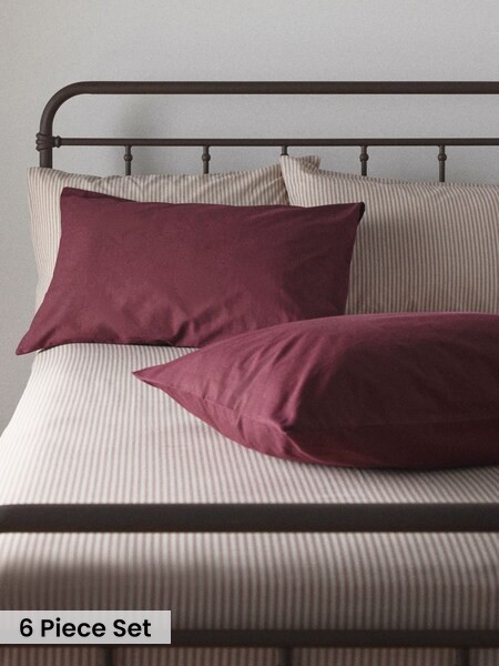 The Set Set Of 2 Pillowcase And Fitted Sheet