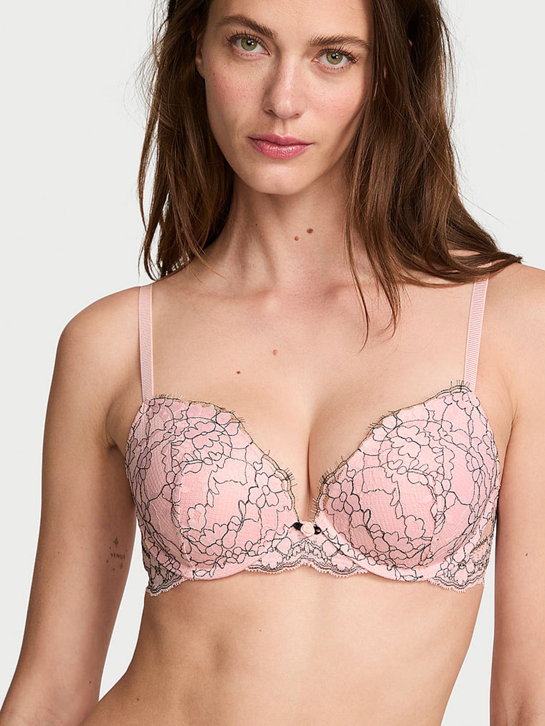 Angel Pink - Push Up Lace Bra