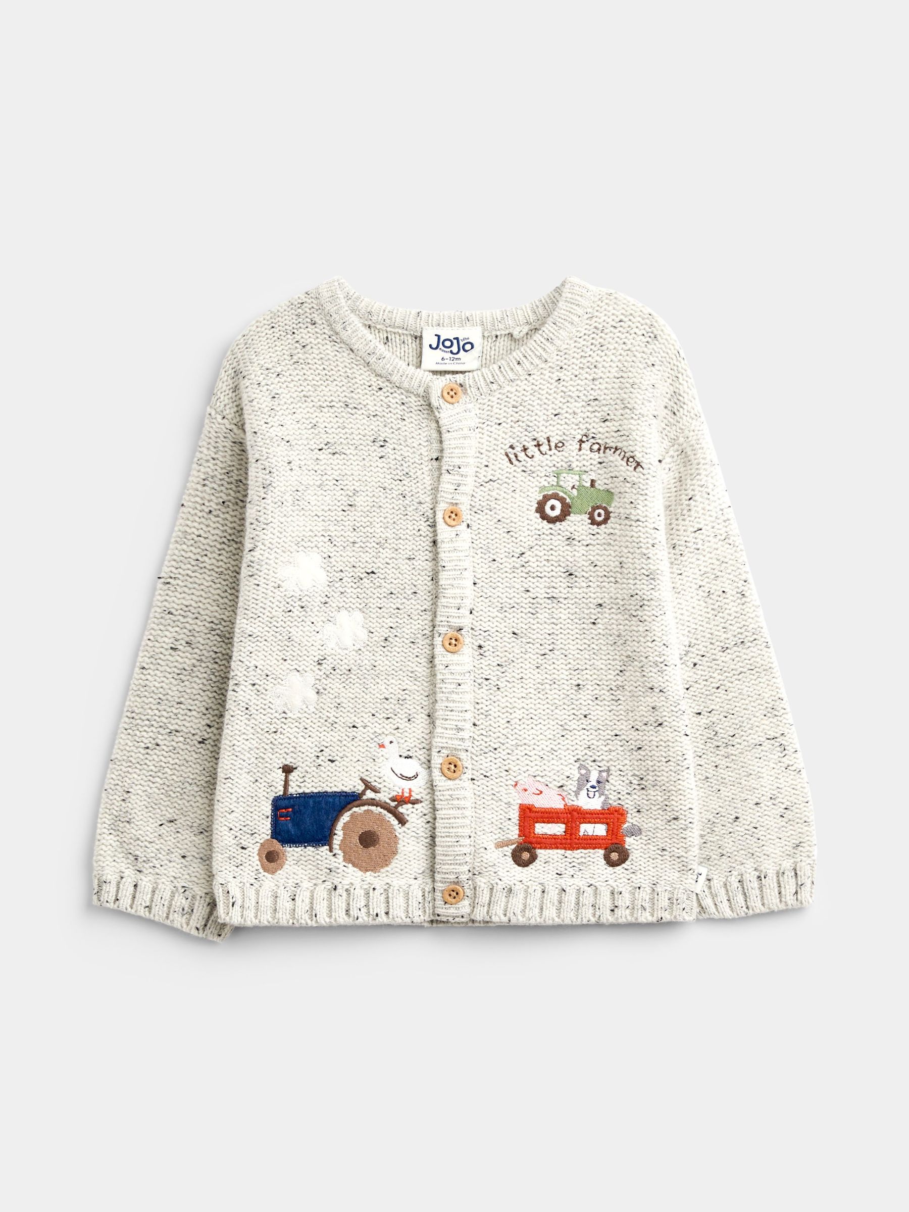 Natural Farmer - Little Farmer Knit Cardigan