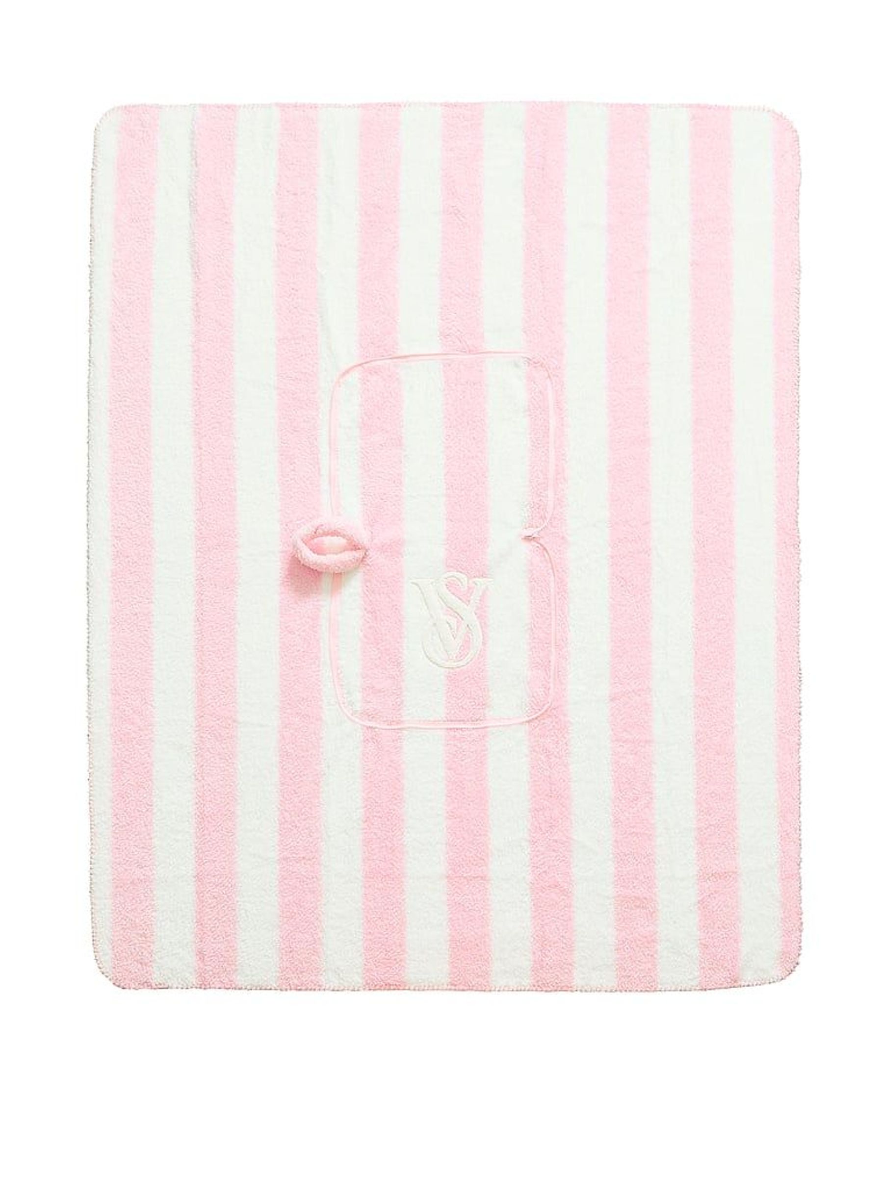Iconic Stripe Pink - Packable Travel Blanket