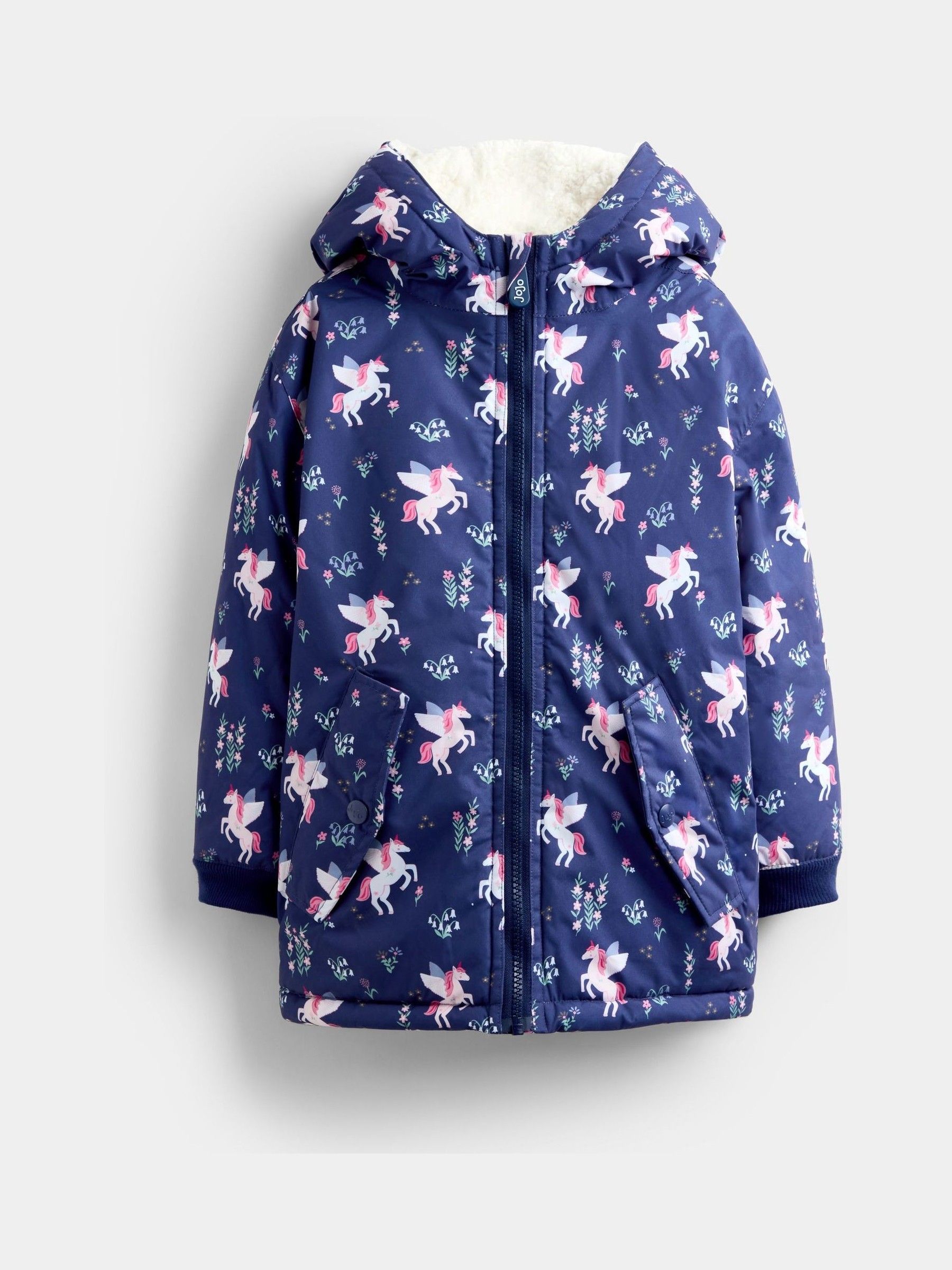 Navy Unicorn - Reversible Jacket