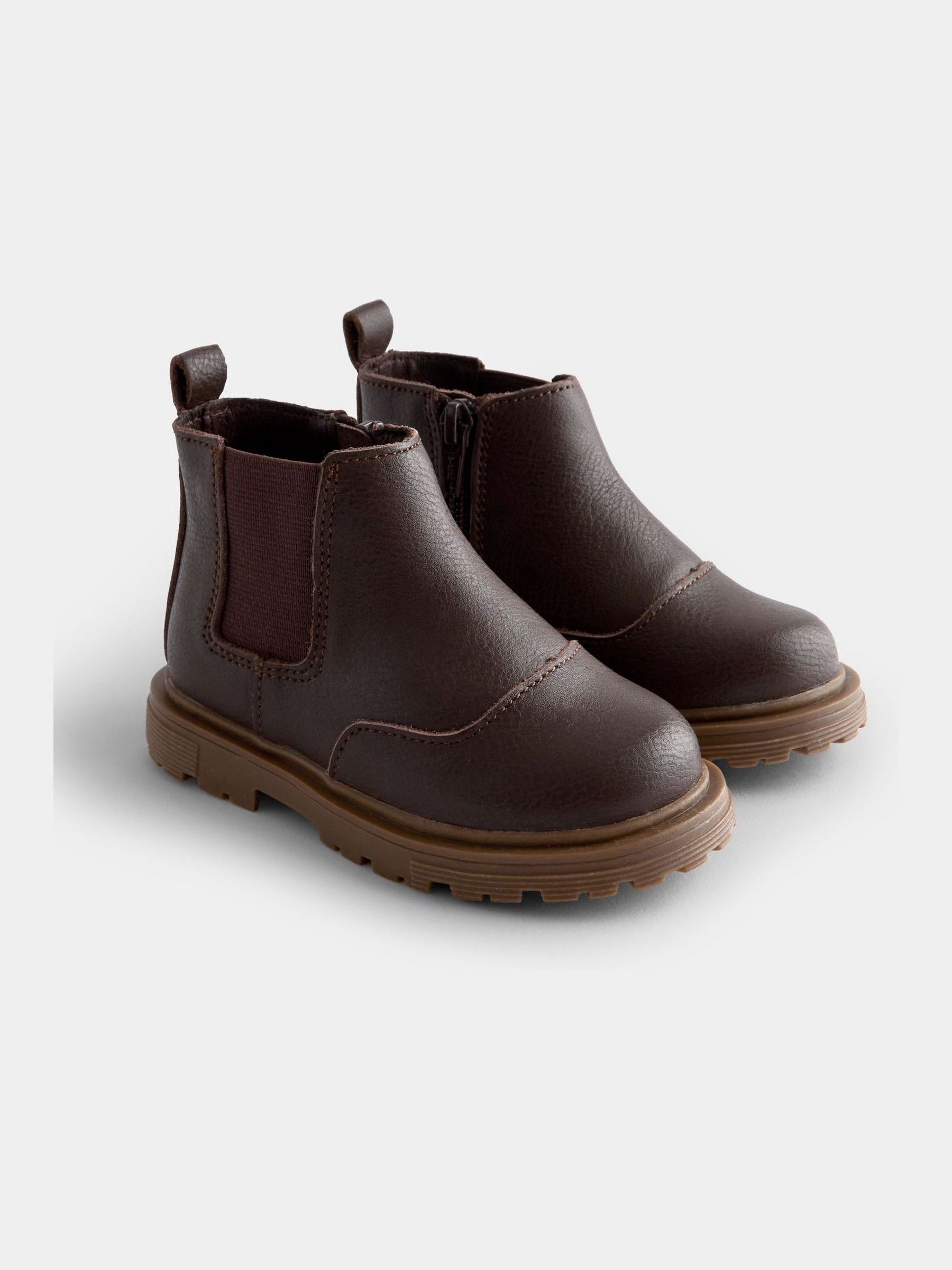 Dark Brown - Chelsea Boots