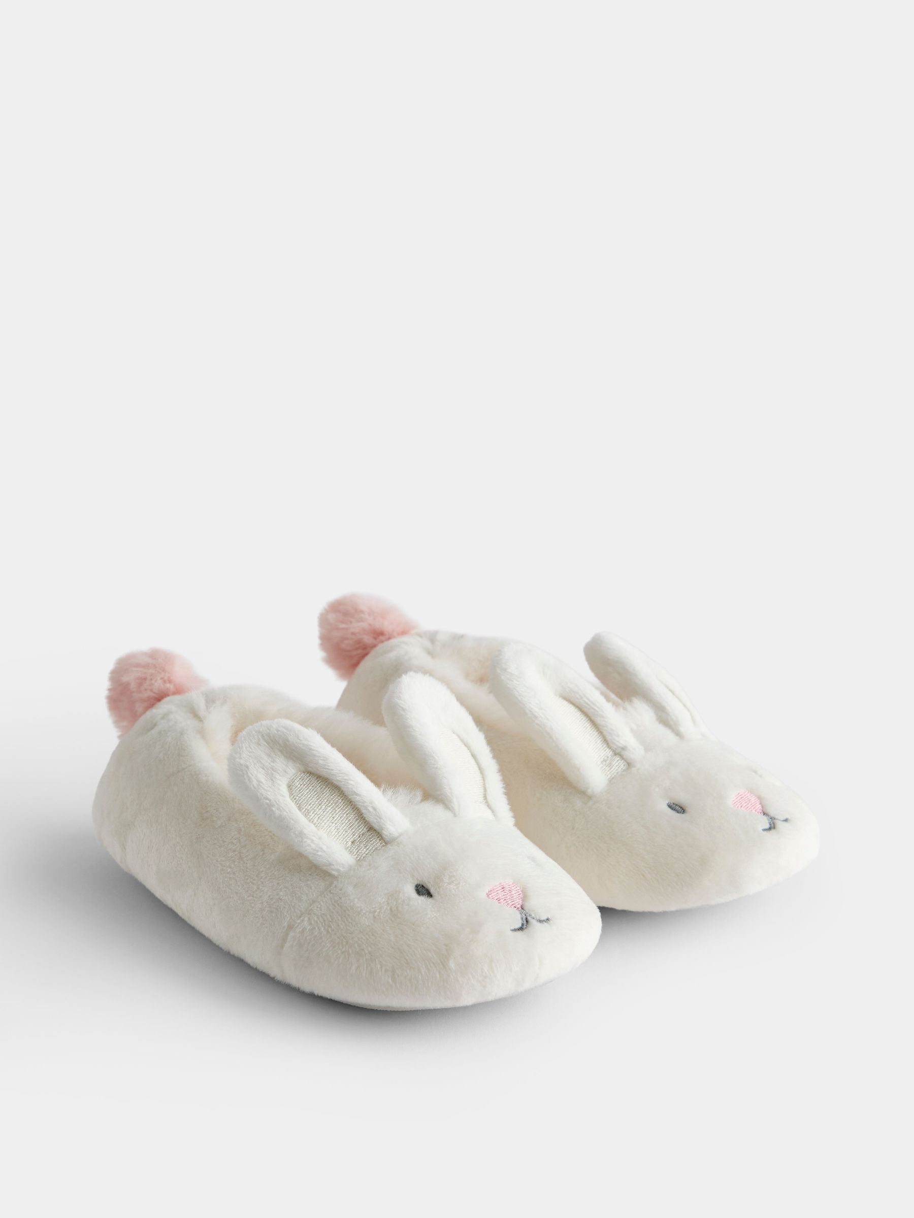 Cream Bunny - Ballet Slippers