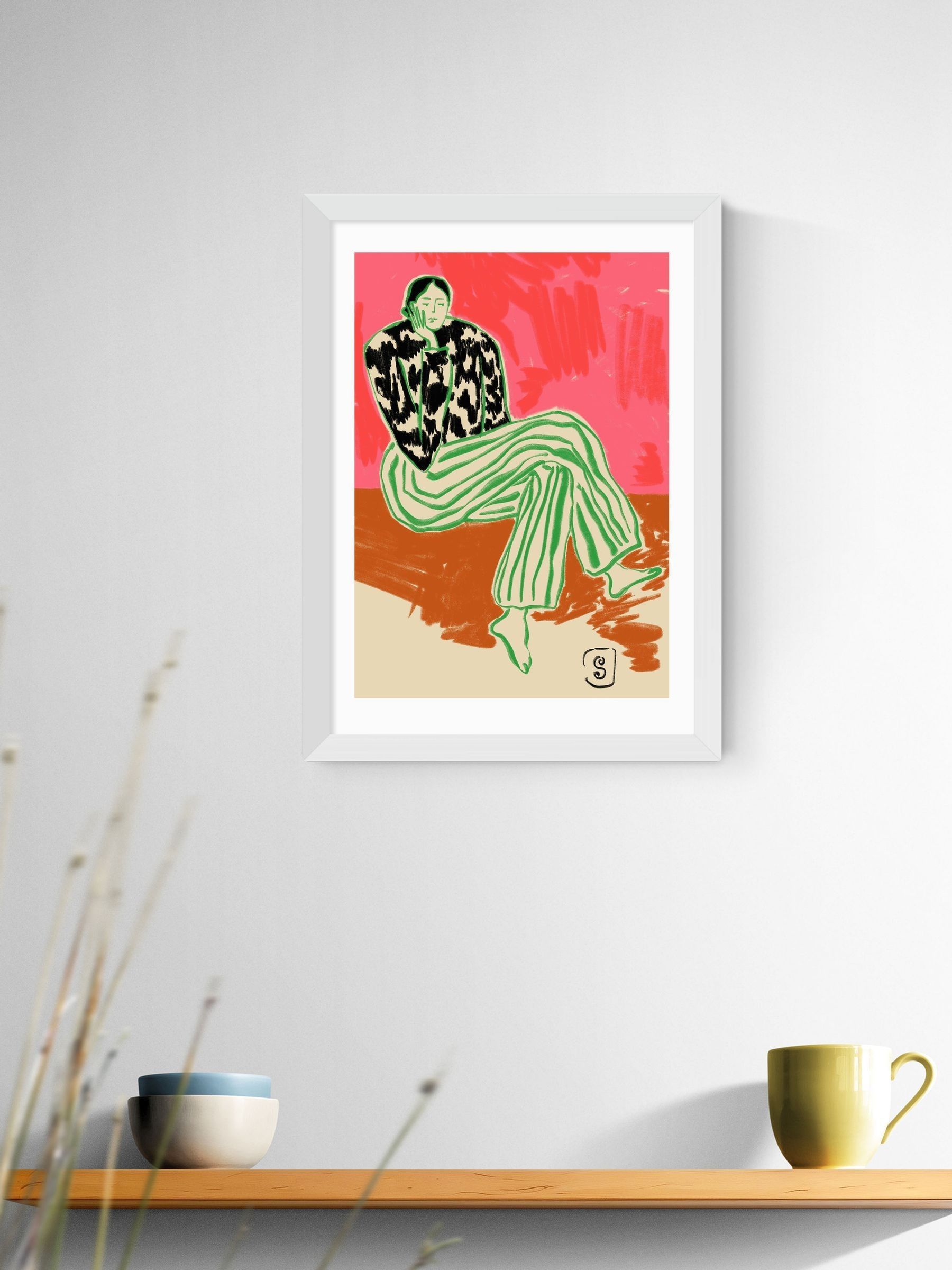 East End Prints Calm Wall Art Print By Sandra Poliakov