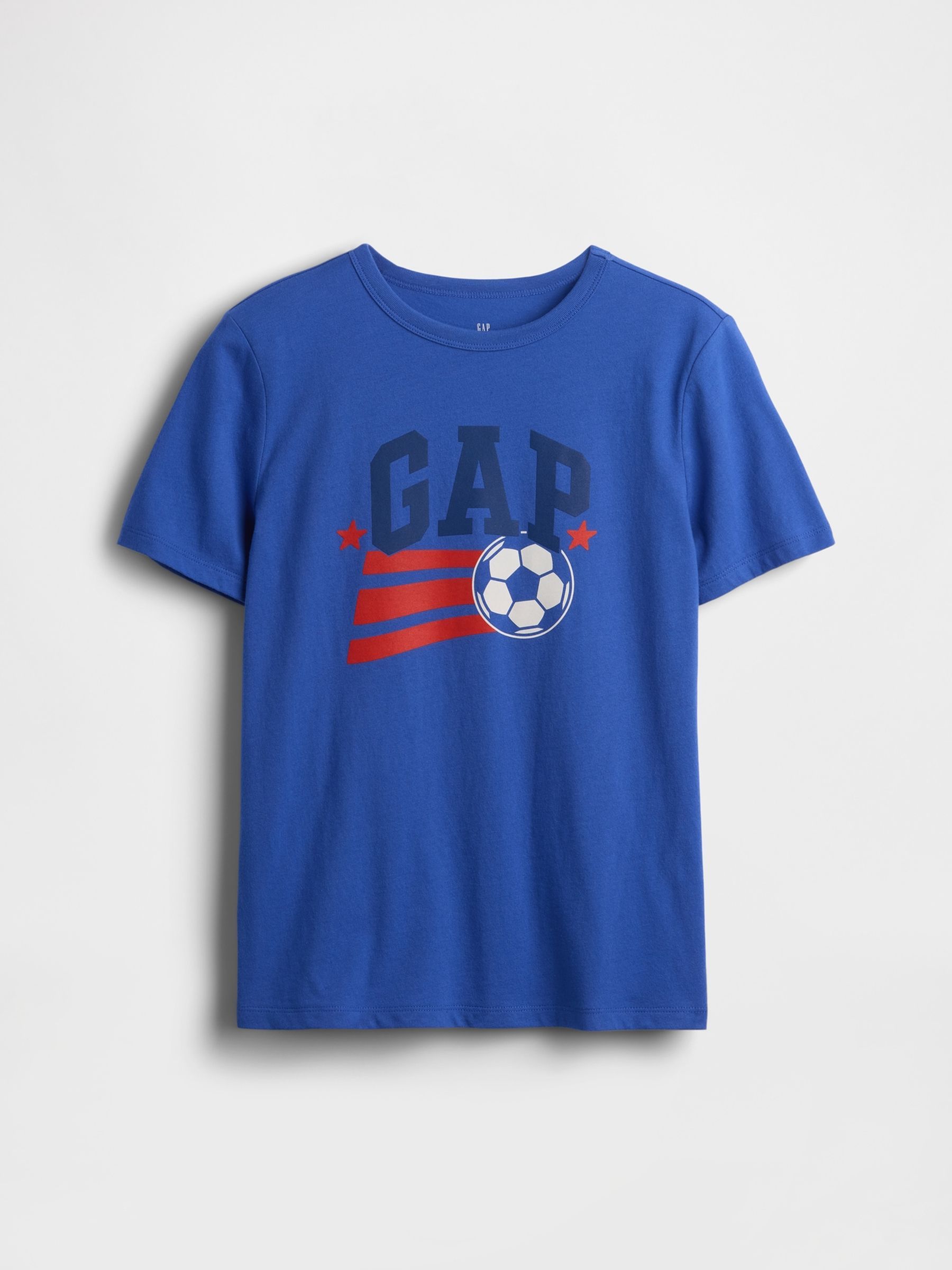 Vivid Blue - Graphic Short Sleeve T-shirt