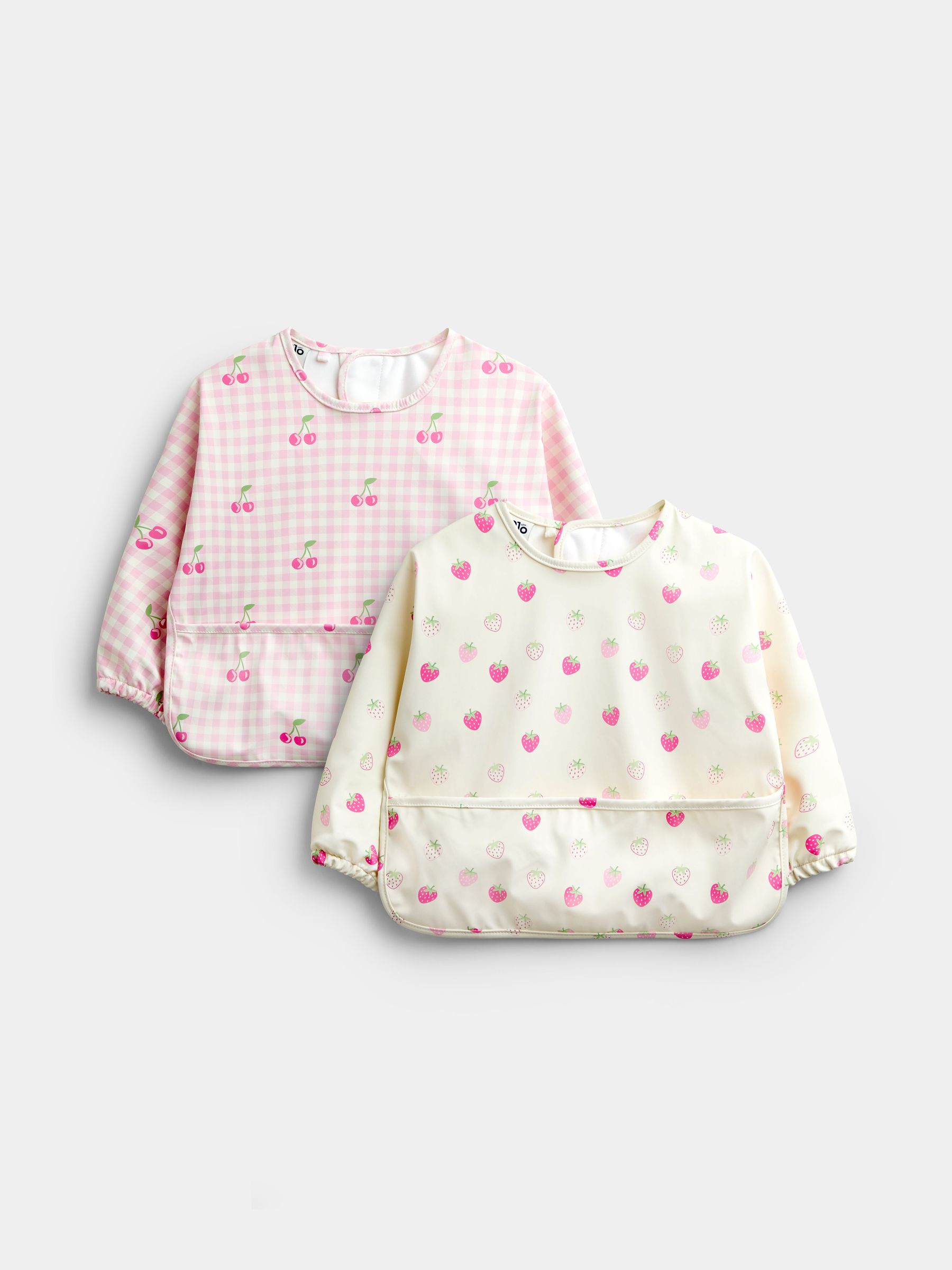 2-pack Sleeve Bib Set