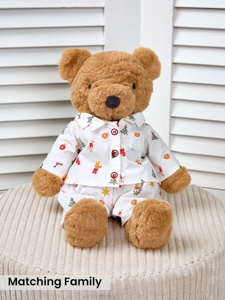 Christmas Bear In Pjs Soft Toys