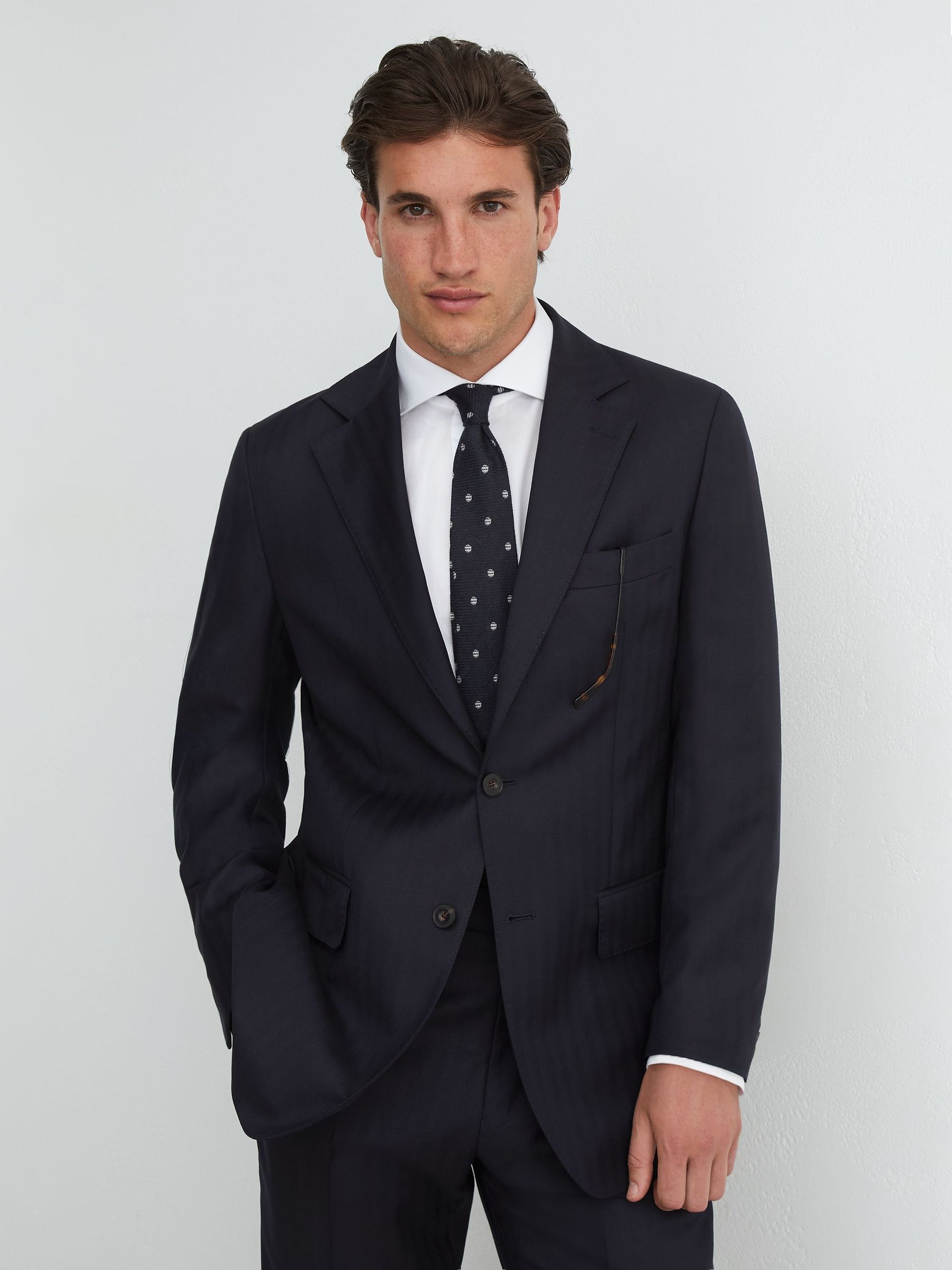 Navy - Regular Suit Jacket