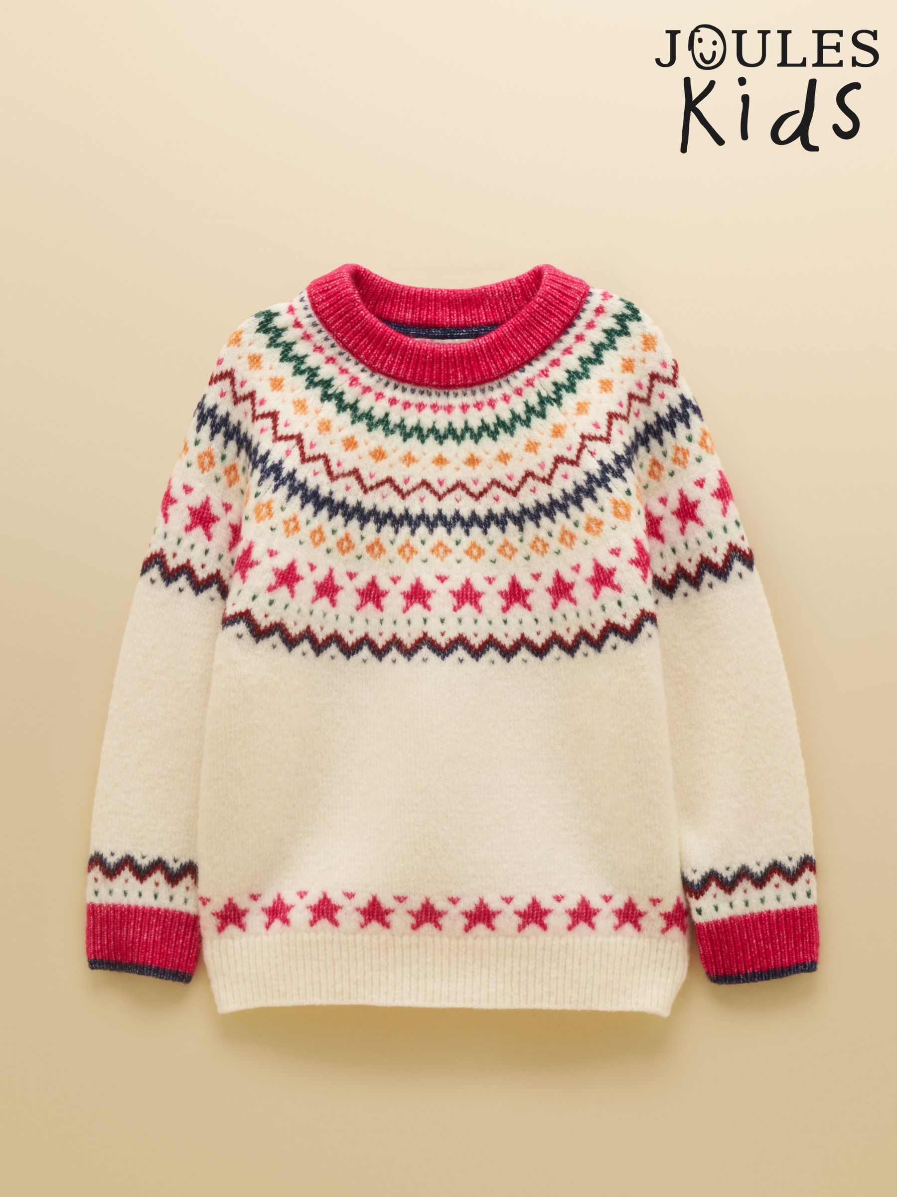 Cream - Fair Isle Jumper