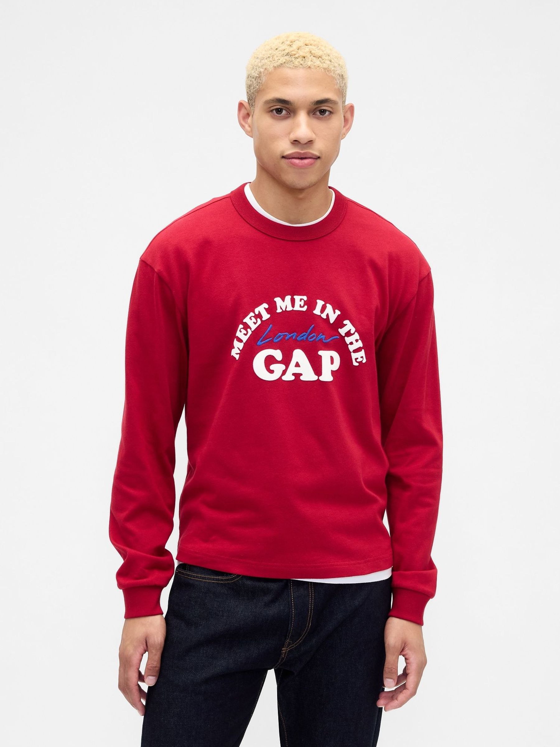 Red London Logo T-Shirt (Y96973) | £50