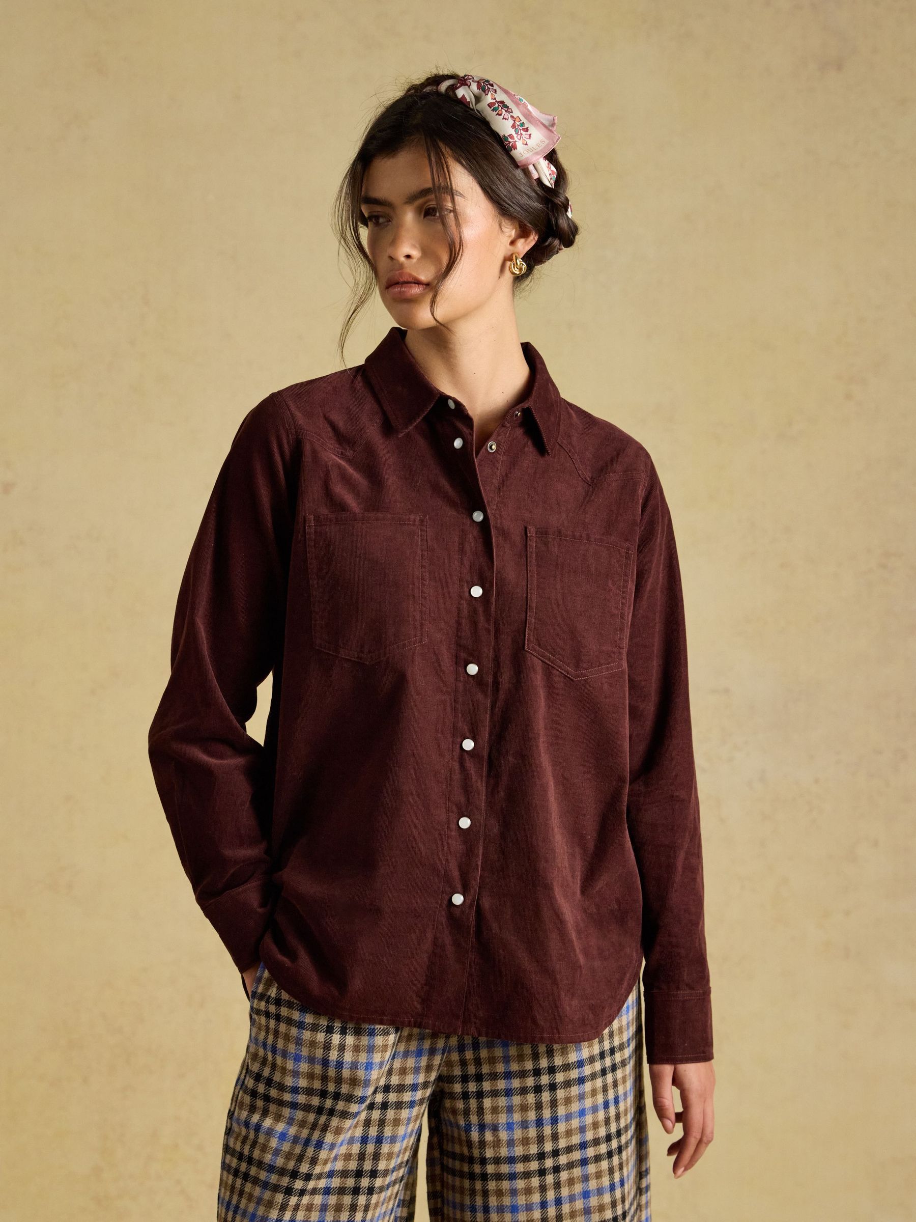 Brown - Cord Shirt