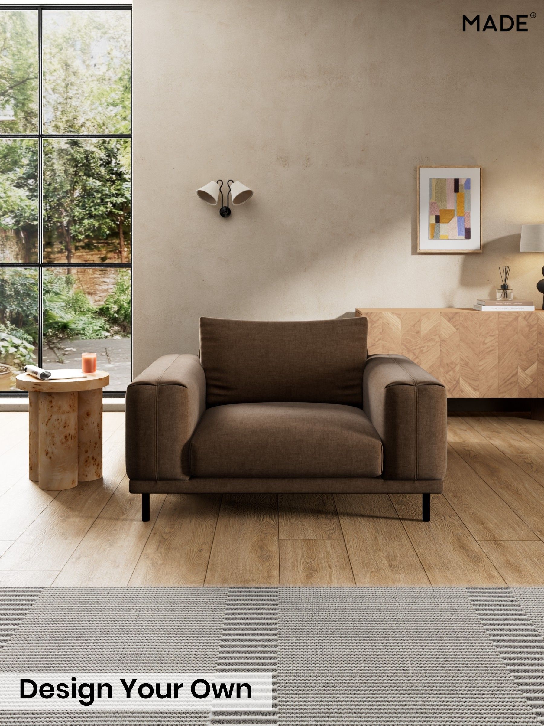 Etched Chenille/Cocoa Brown - Odin By Made