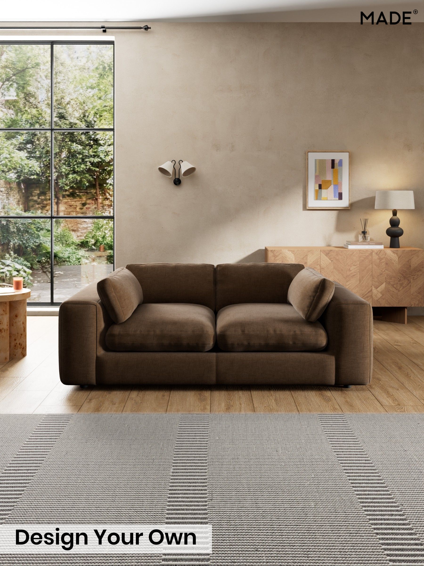 Etched Chenille/Cocoa Brown - Alec By Made
