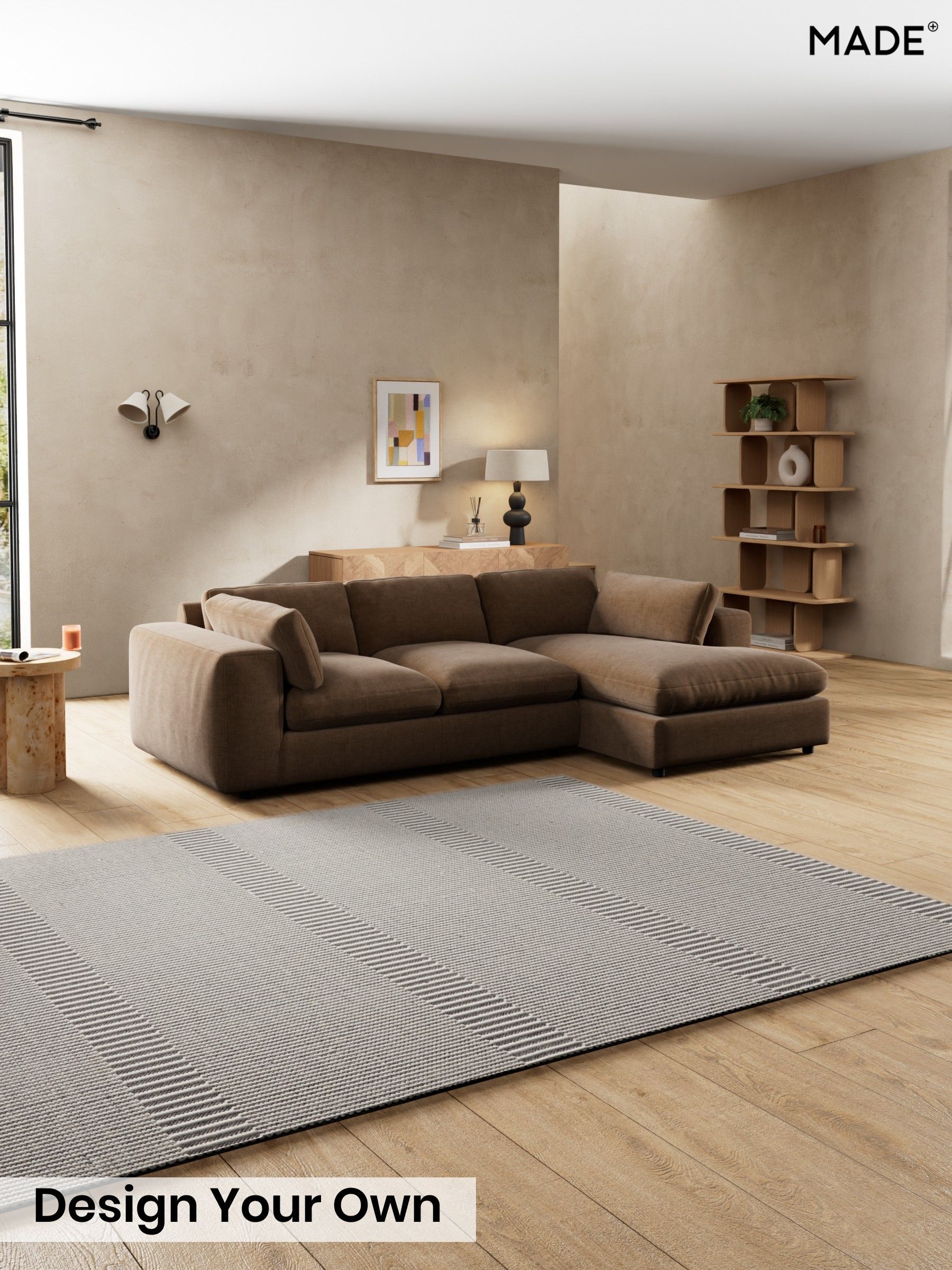 Etched Chenille/Cocoa Brown - Alec By Made