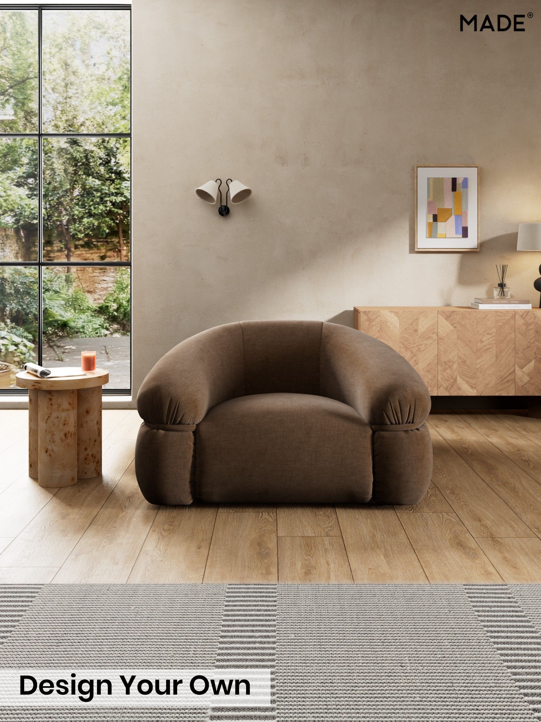 Etched Chenille/Cocoa Brown - Soma By Made