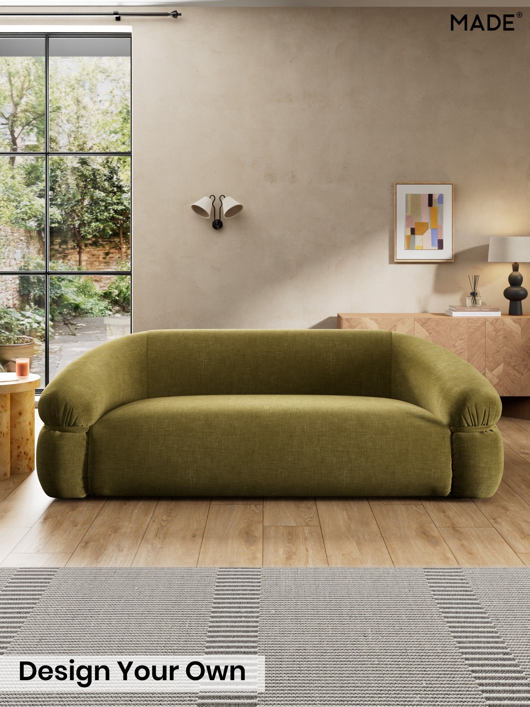 Etched Chenille/Moss Green - Soma By Made
