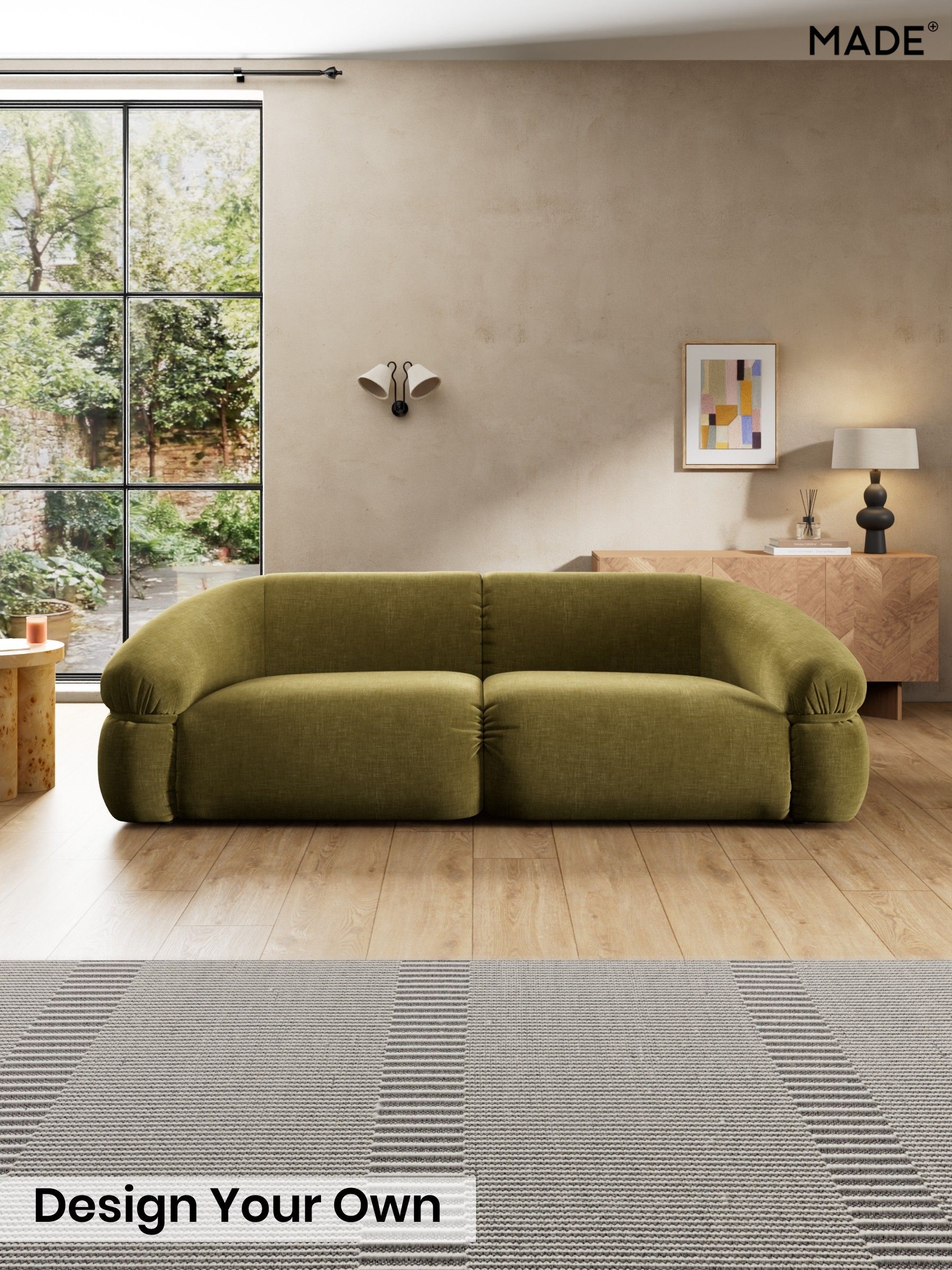 Etched Chenille/Moss Green - Soma By Made