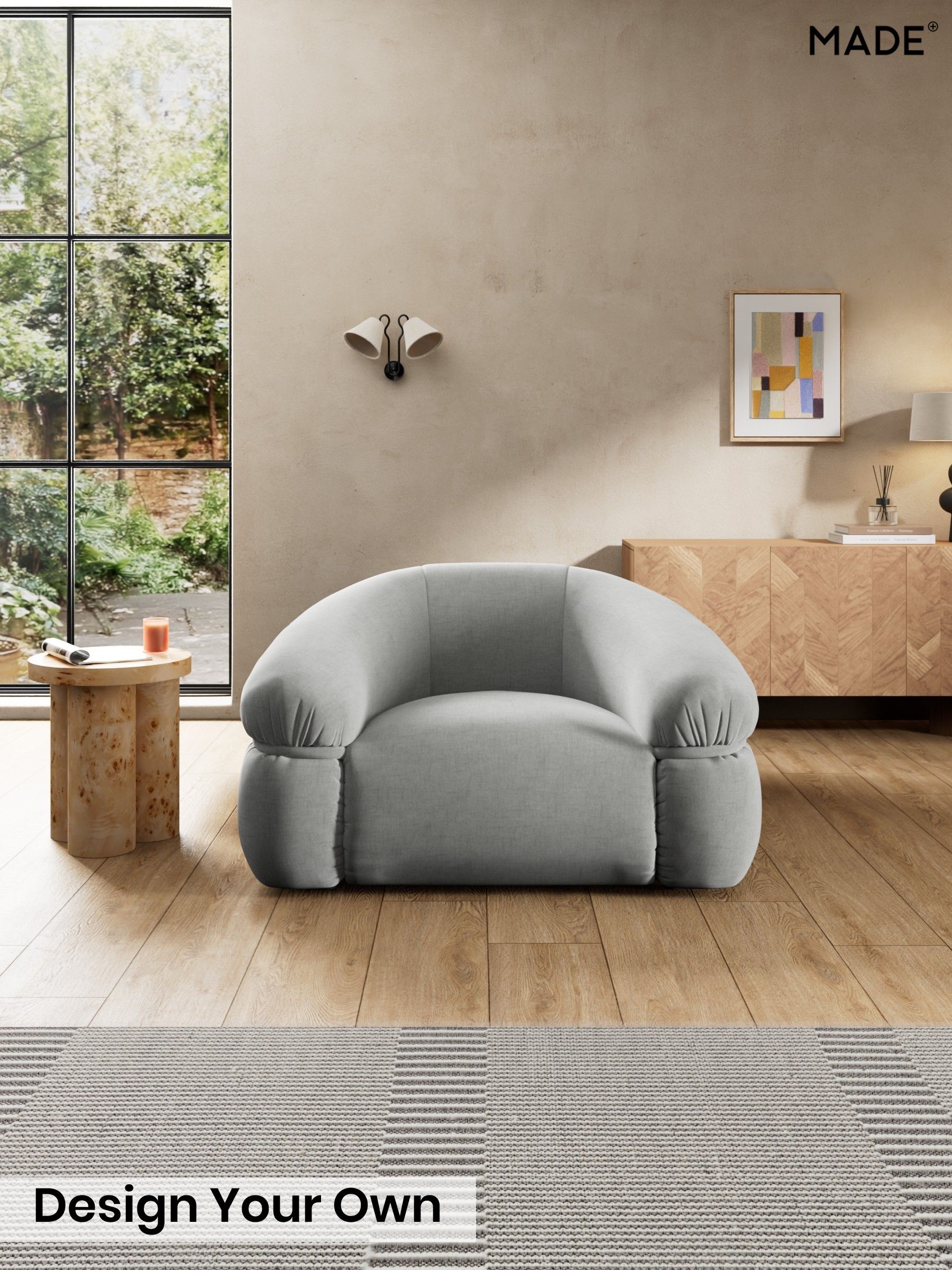 Etched Chenille/Pale Grey - Soma By Made