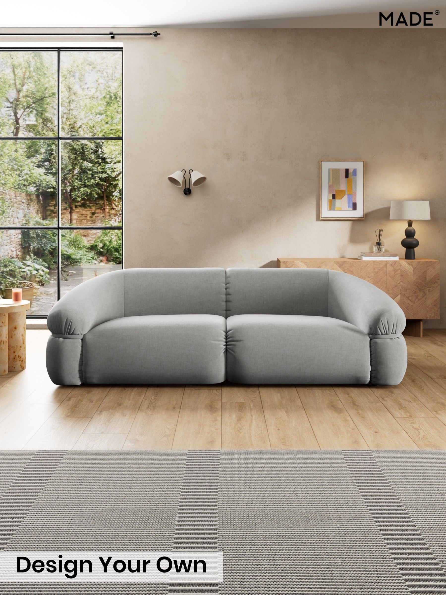 Etched Chenille/Pale Grey - Soma By Made