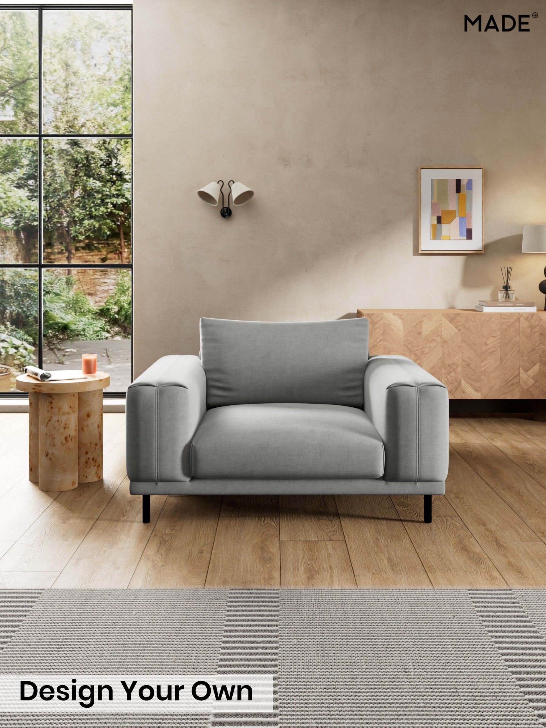 Etched Chenille/Pale Grey - Odin By Made