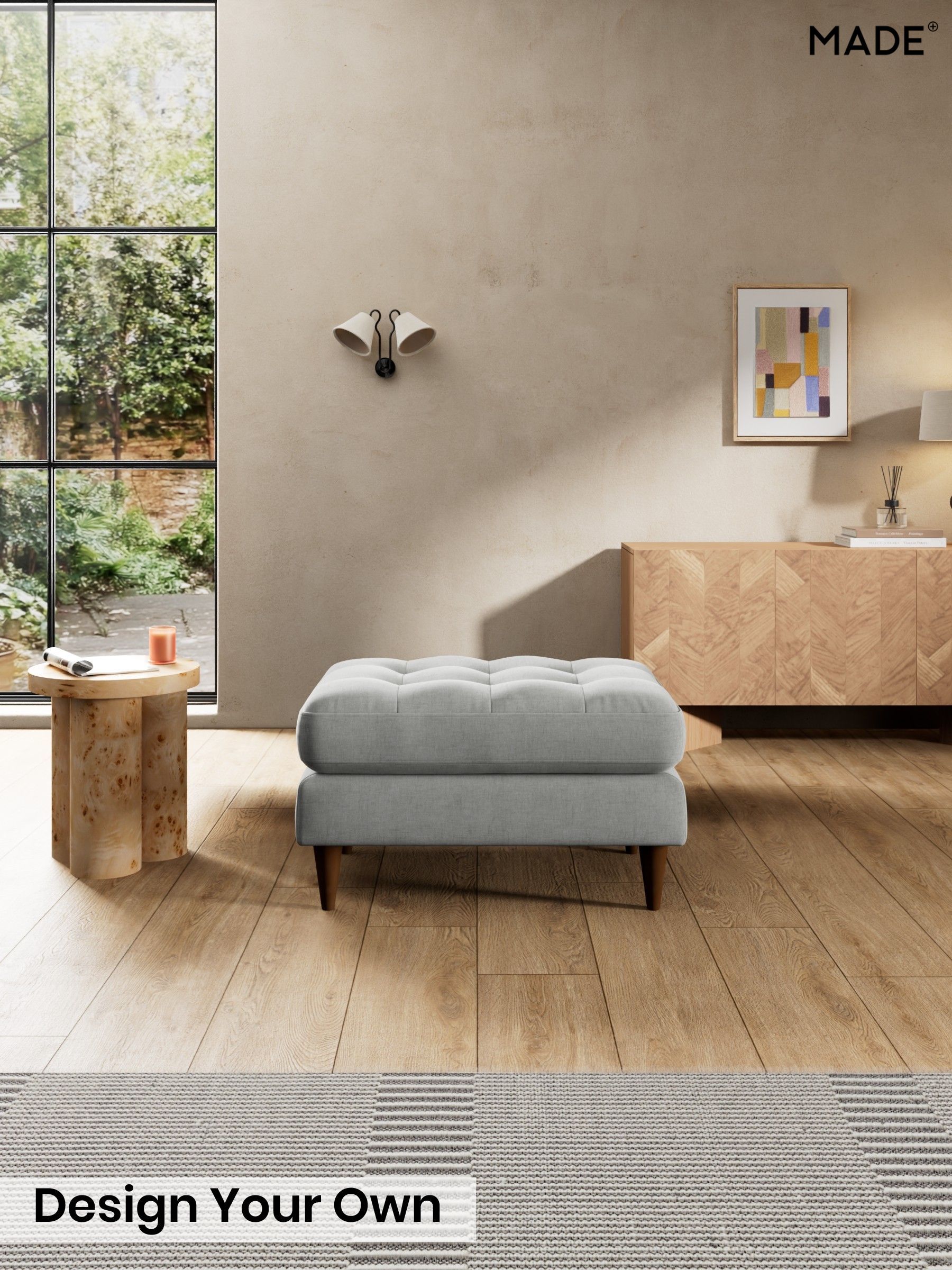 Etched Chenille/Pale Grey - Scott By Made