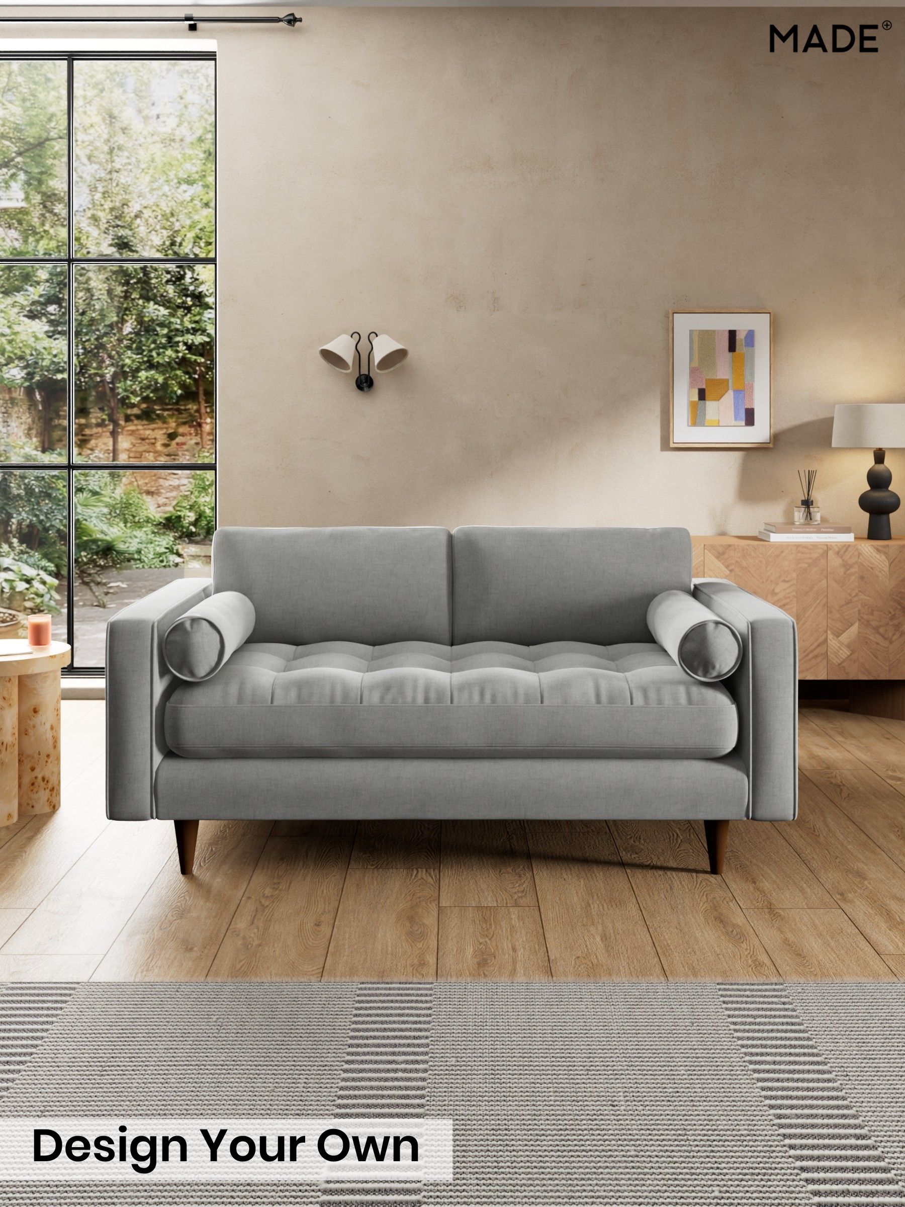 Etched Chenille/Pale Grey - Scott By Made