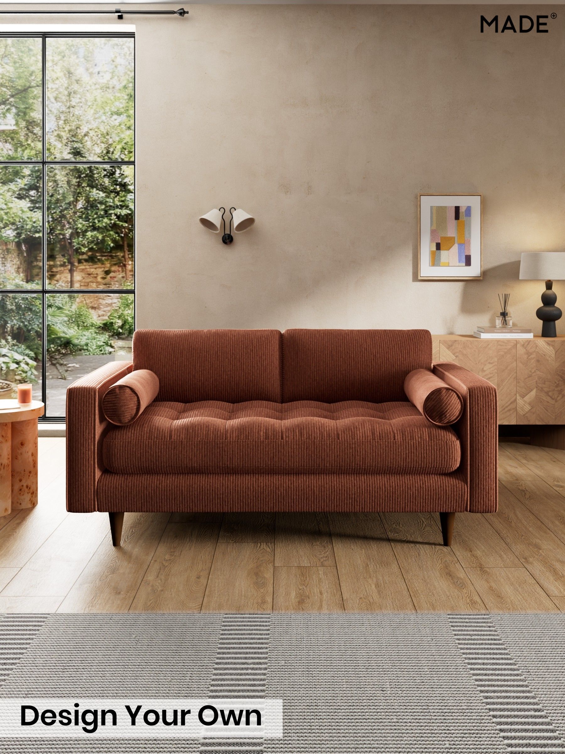 Matt Corduroy/Nutmeg Orange - Scott By Made
