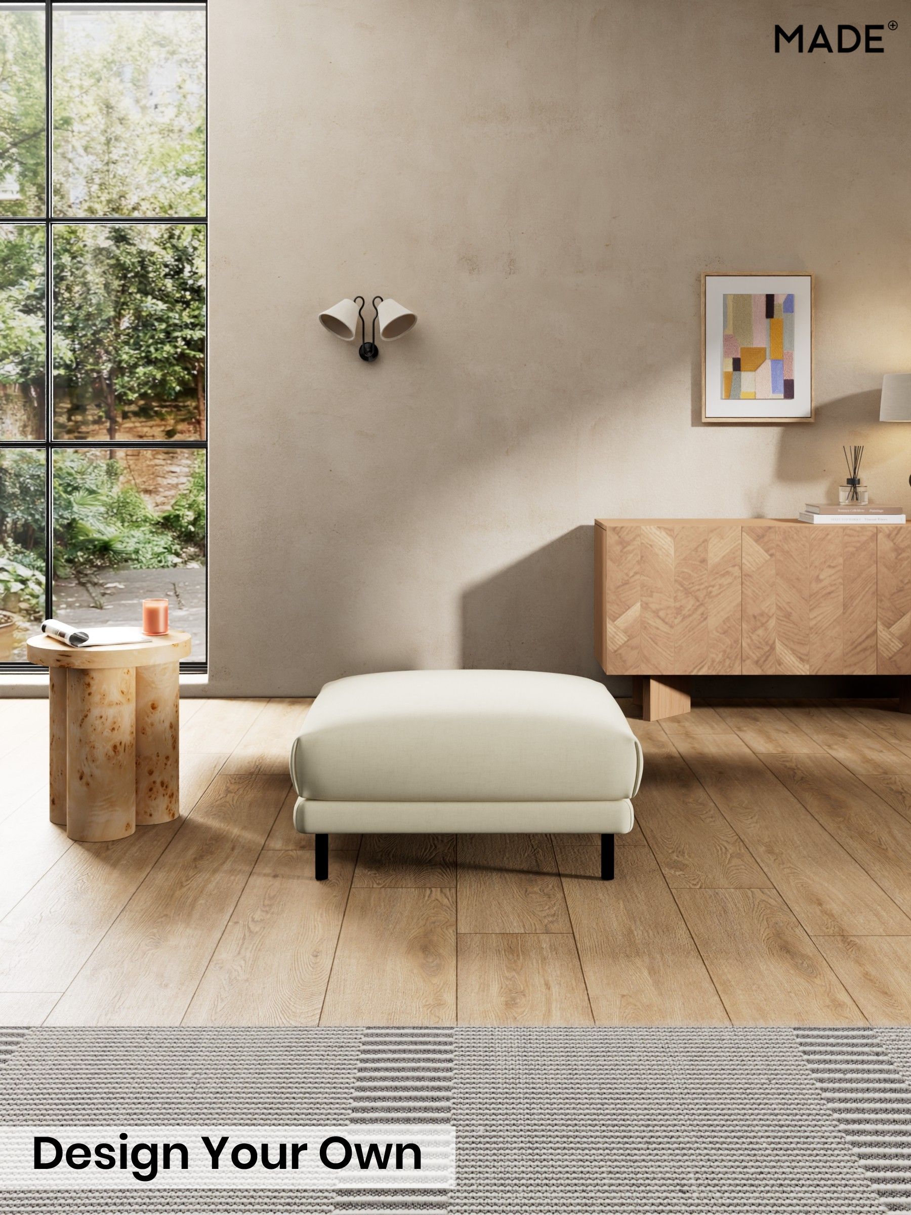 Etched Chenille/Soft Ecru Natural - Odin By Made