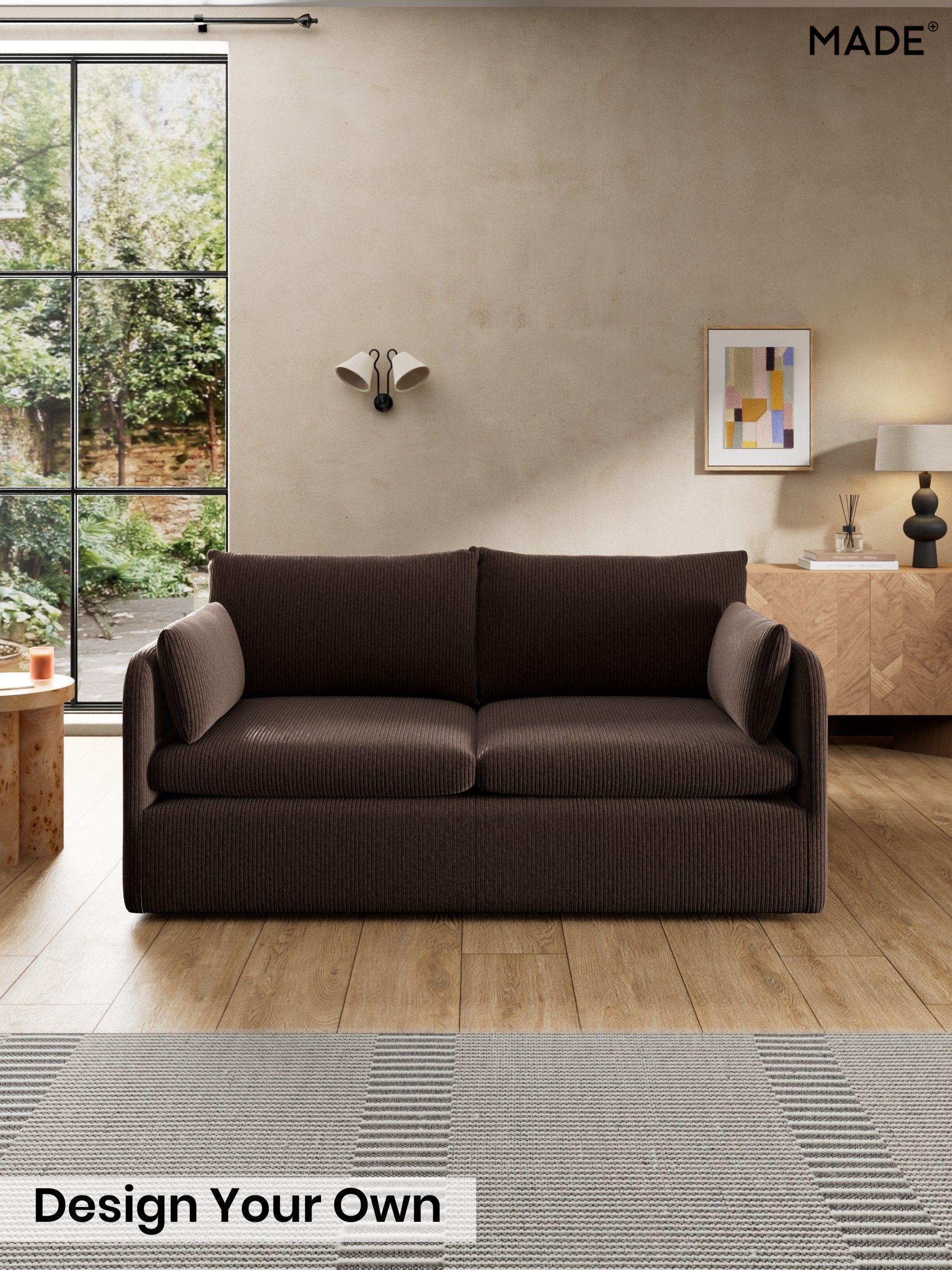 Matt Corduroy/Chocolate Brown - Jackson By Made