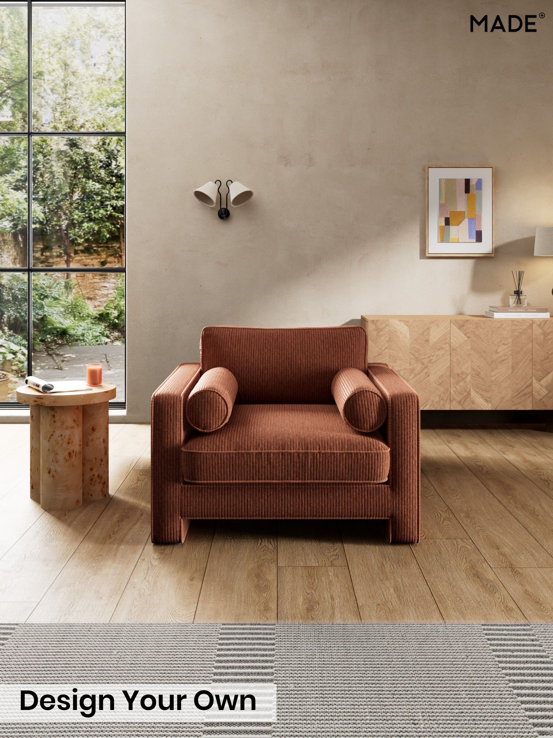 Matt Corduroy/Nutmeg Orange - Holloway By Made