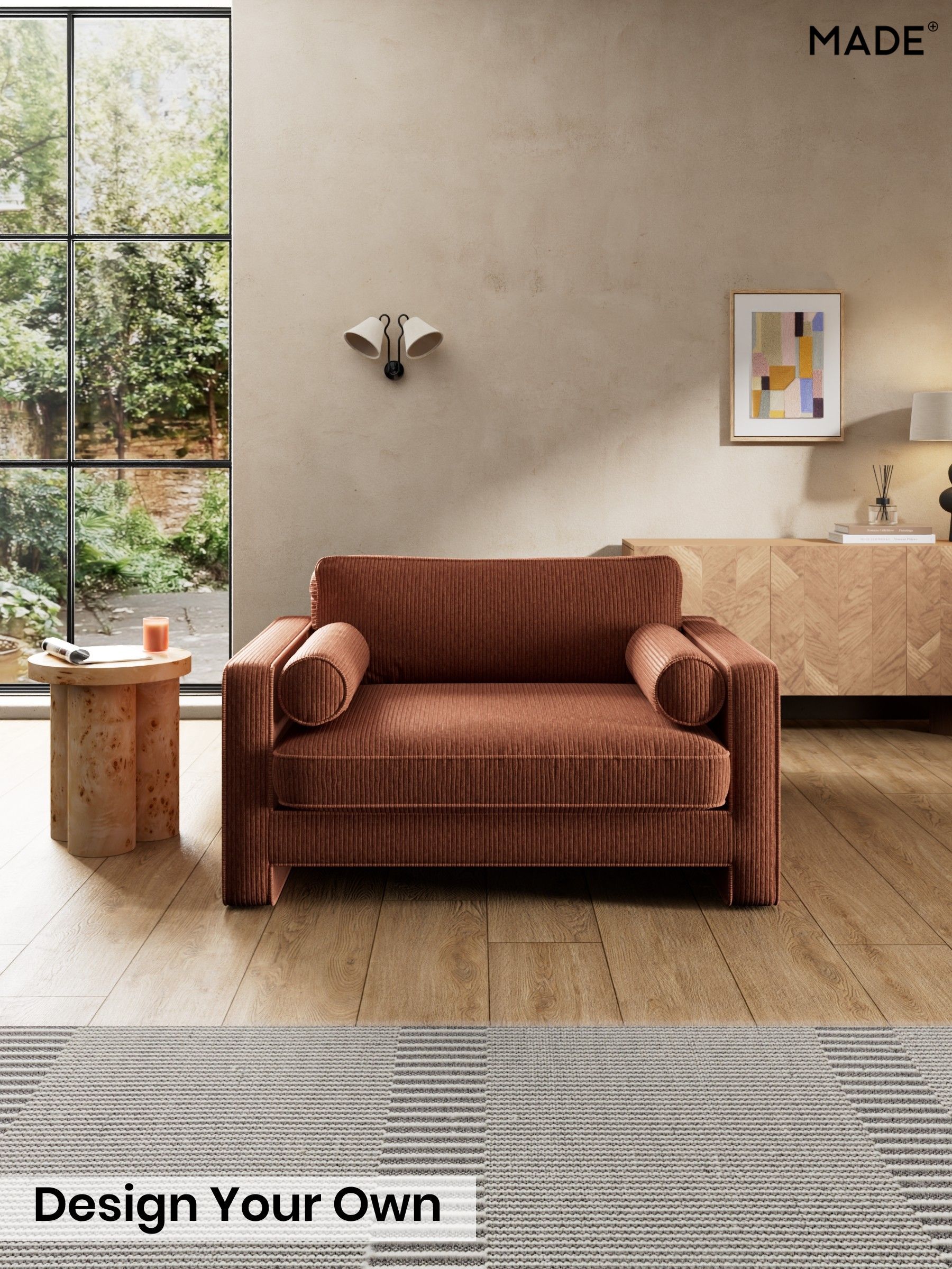 Matt Corduroy/Nutmeg Orange - Holloway By Made