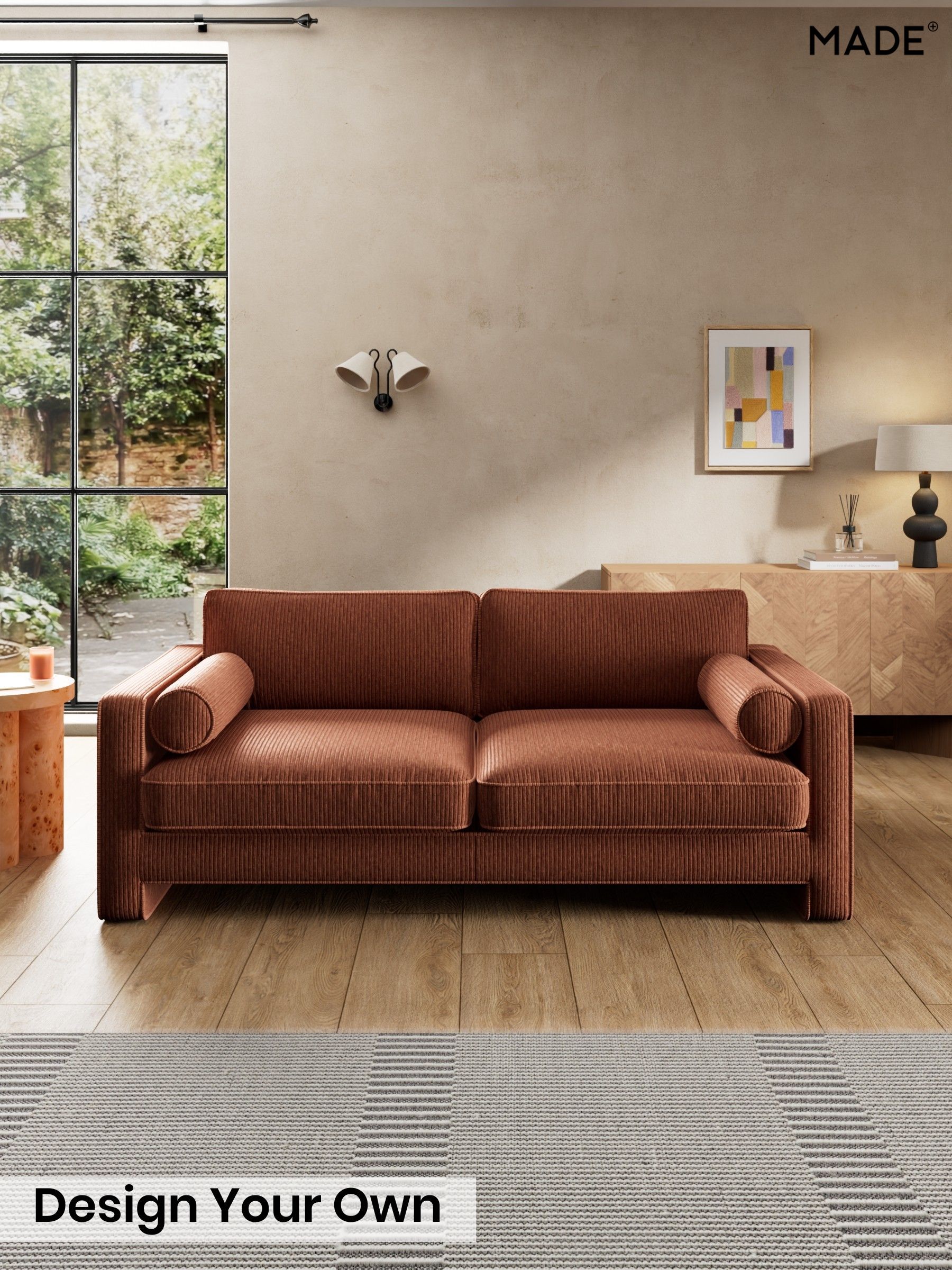 Matt Corduroy/Nutmeg Orange - Holloway By Made