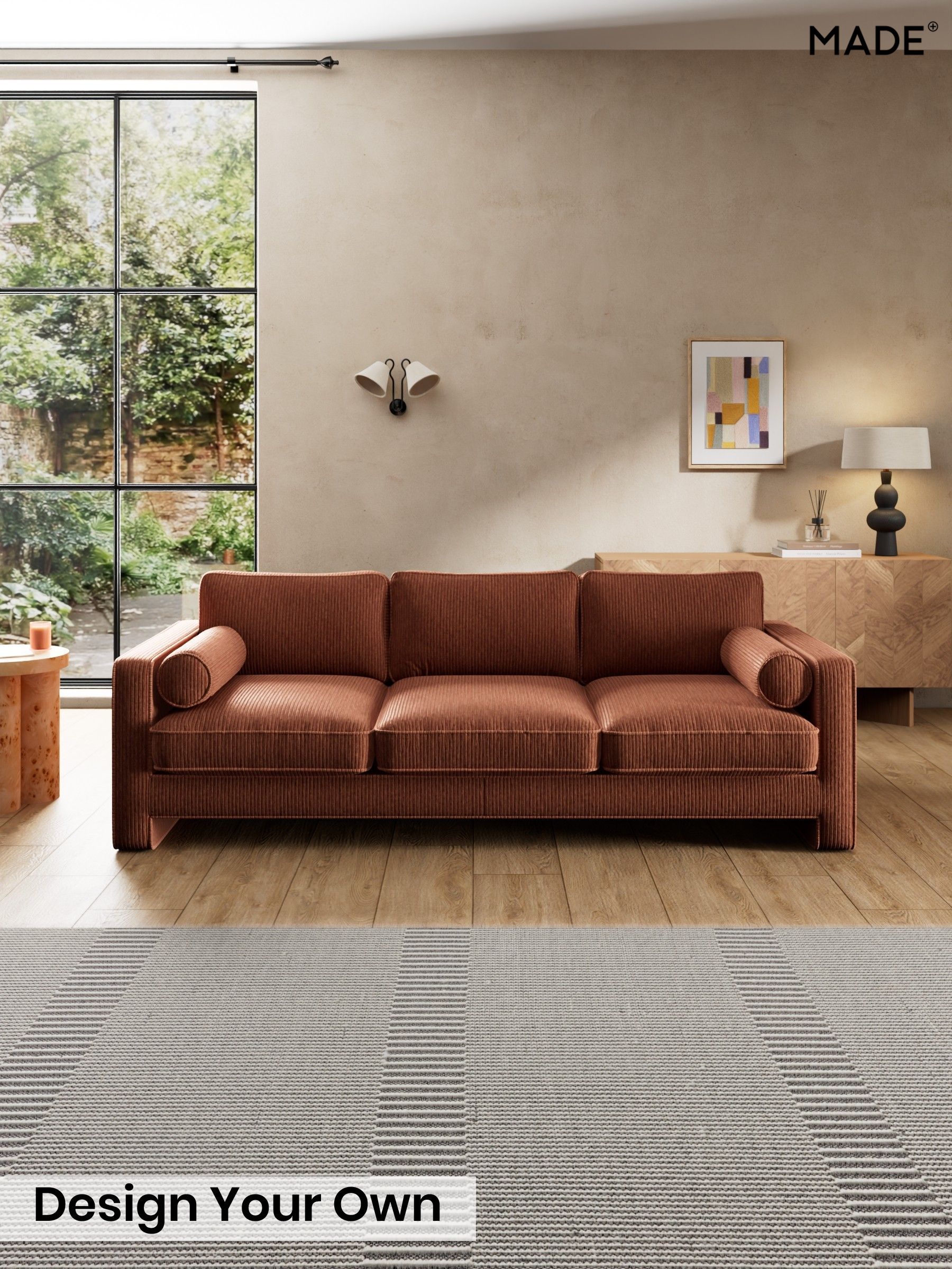 Matt Corduroy/Nutmeg Orange - Holloway By Made