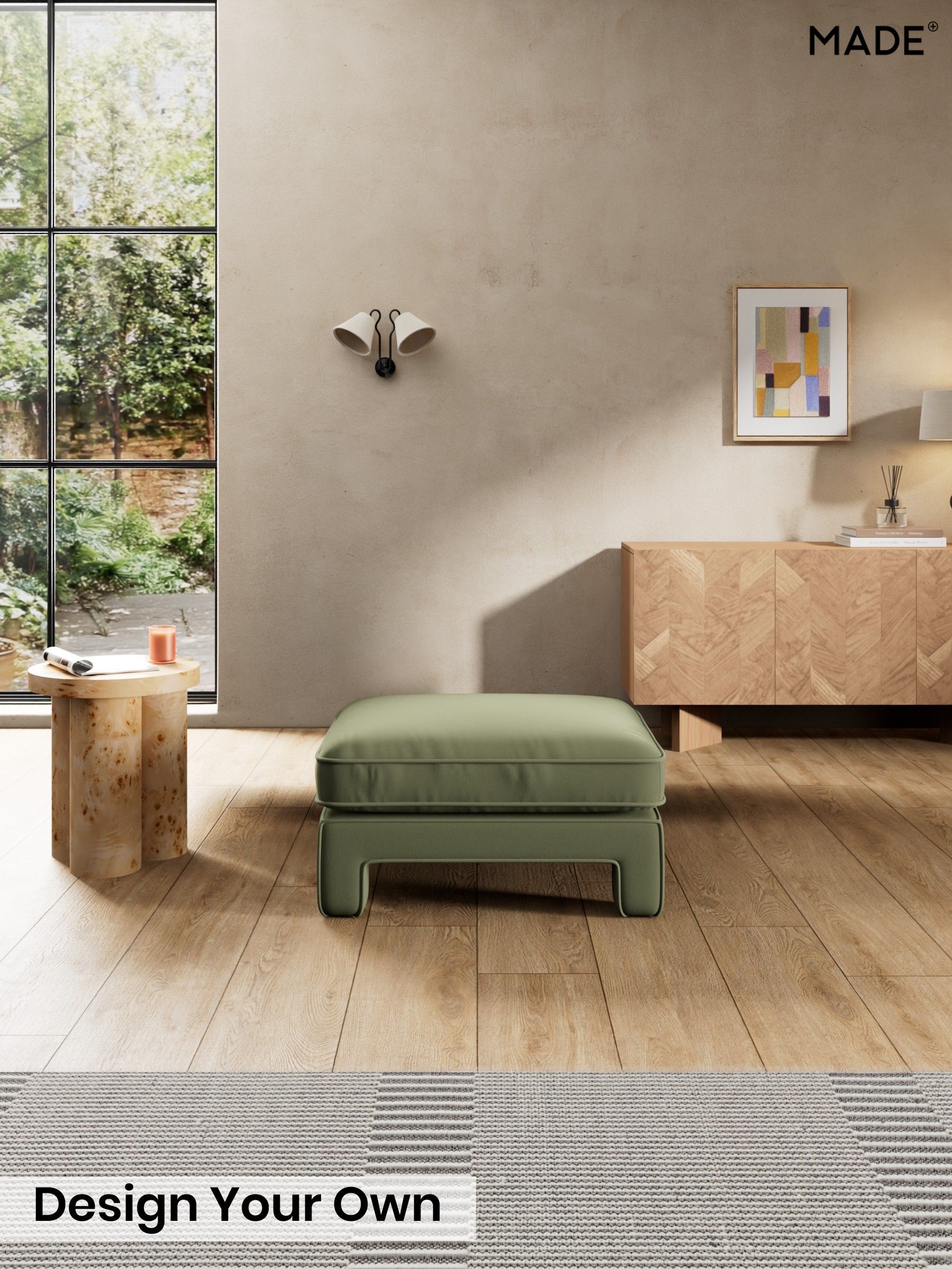 Matt Velvet Easy Clean/Fern Green - Holloway By Made